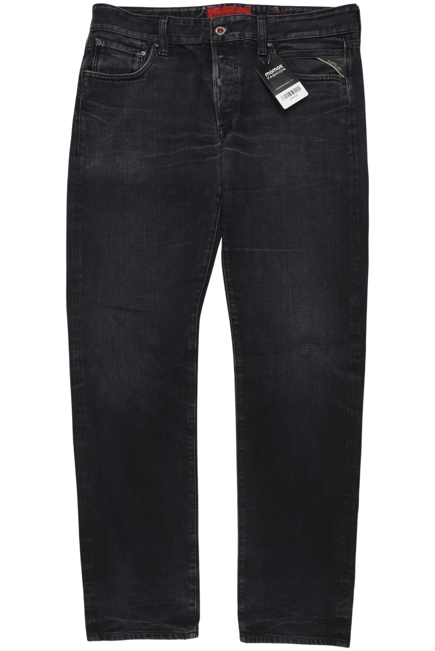 

Replay Herren Jeans, schwarz, Gr. 34