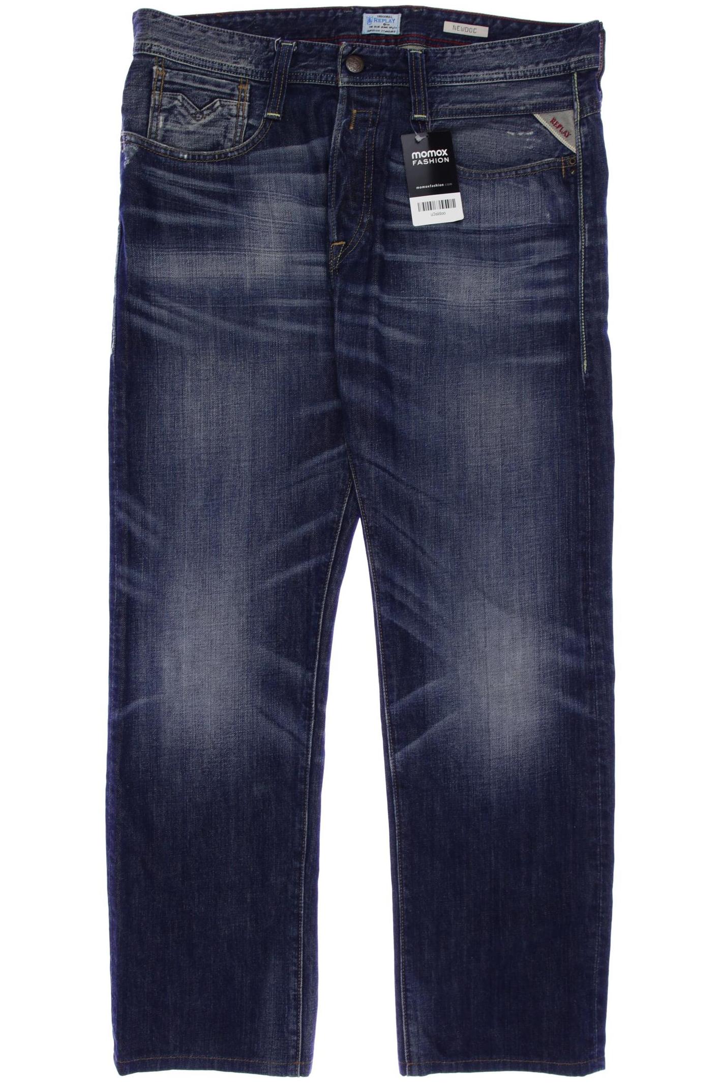 

Replay Herren Jeans, marineblau, Gr. 33
