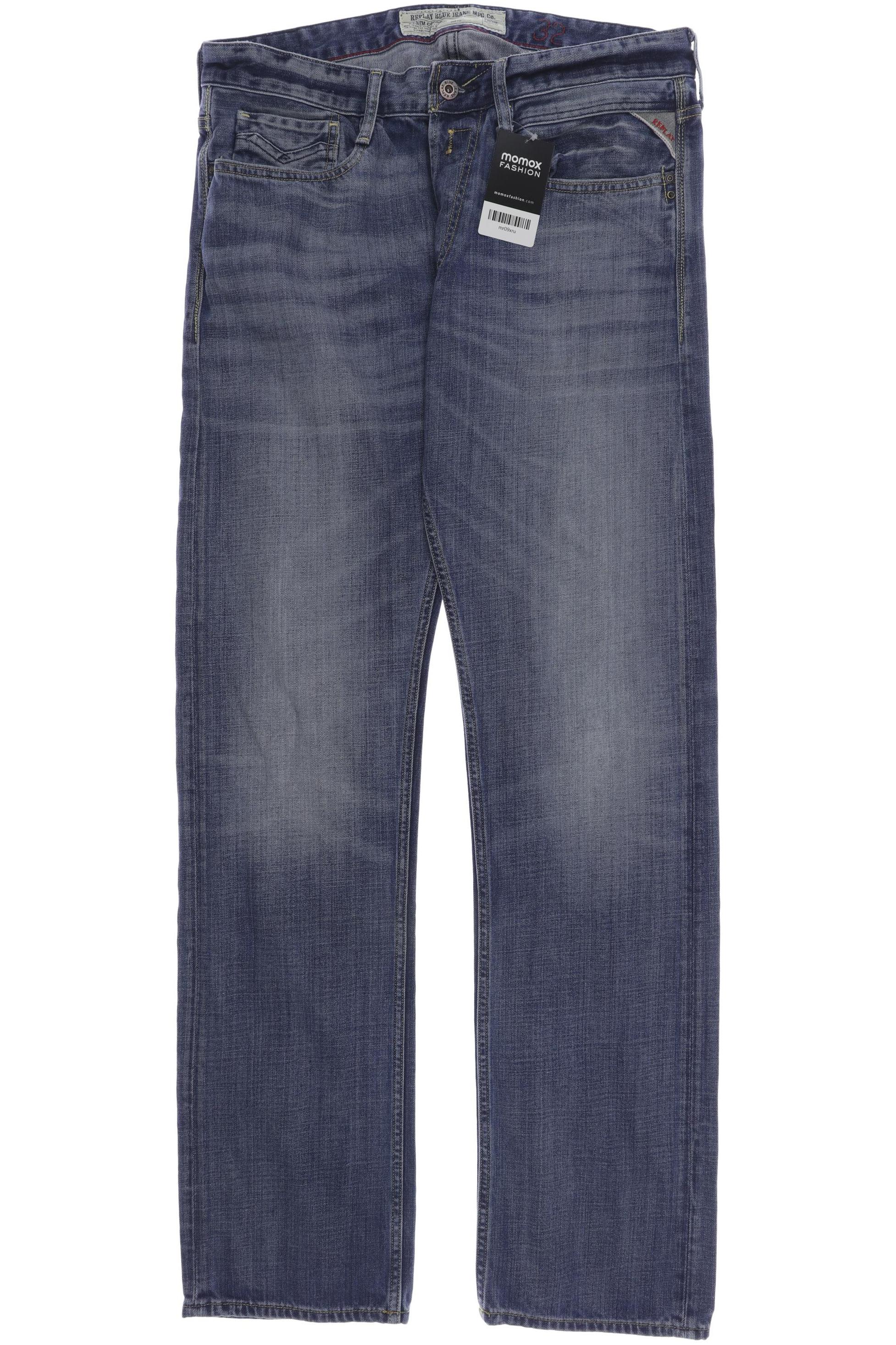 

Replay Herren Jeans, blau