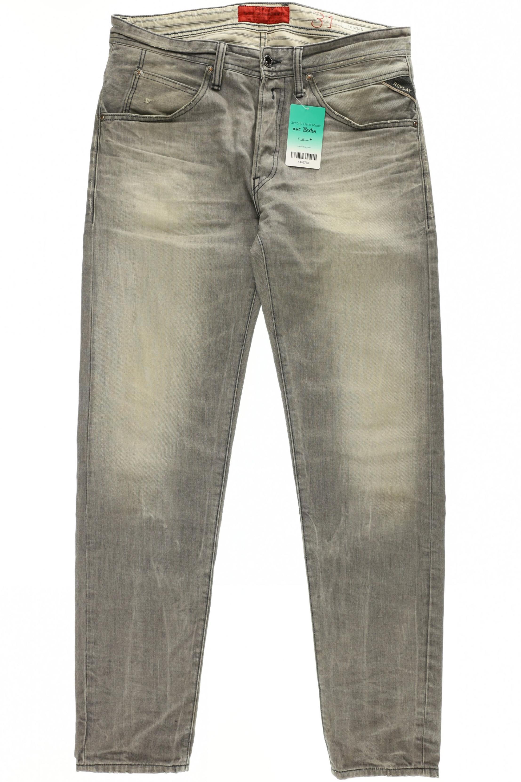 

Replay Herren Jeans, grau, Gr. 31