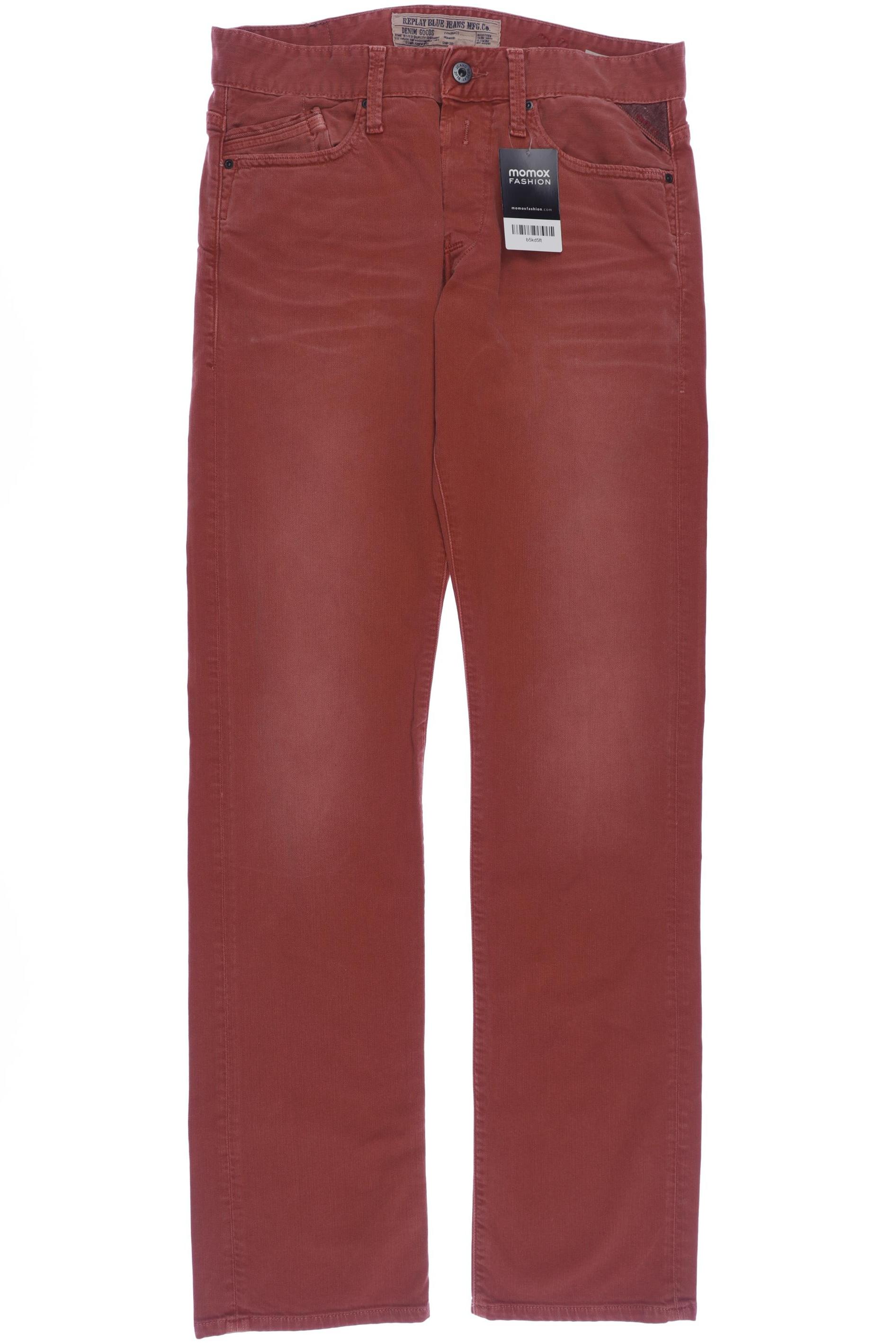 

Replay Herren Jeans, rot, Gr. 30