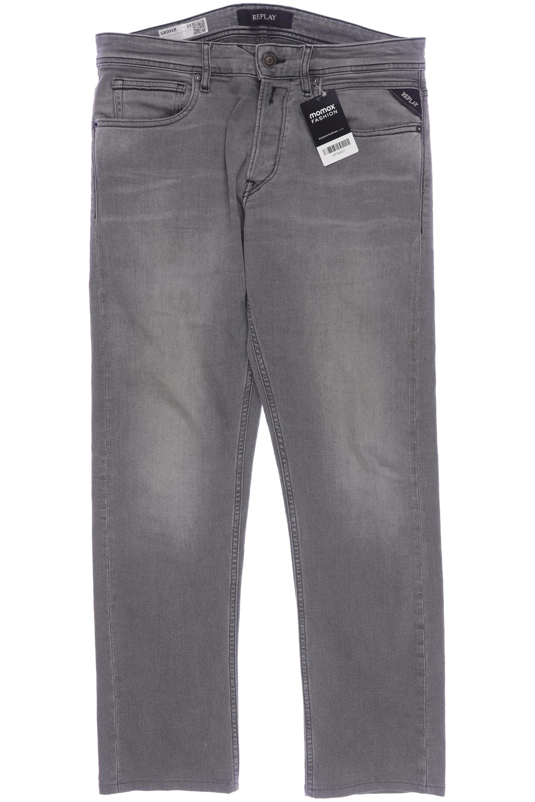 

Replay Herren Jeans, grau, Gr. 33