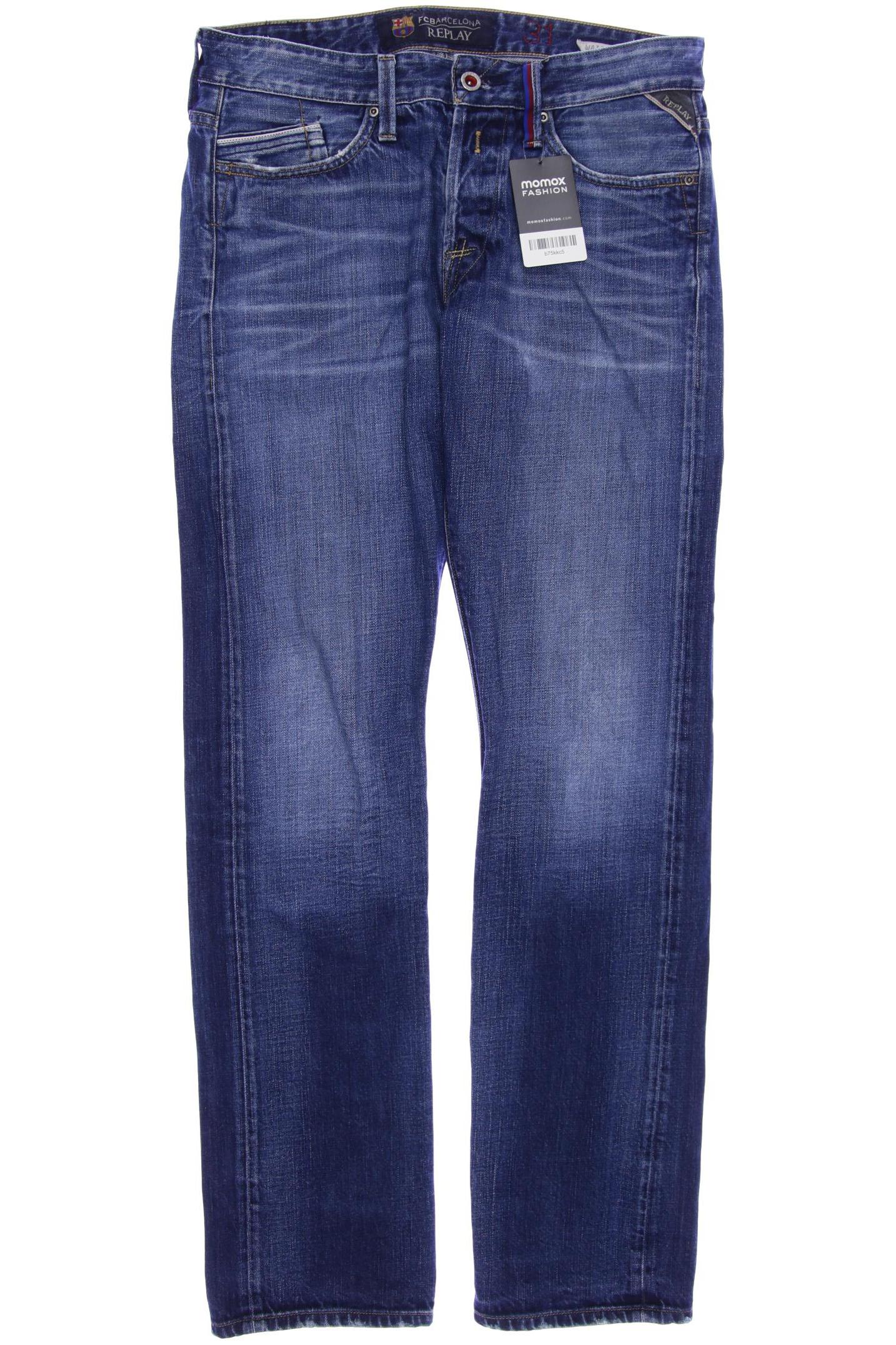 

Replay Herren Jeans, blau