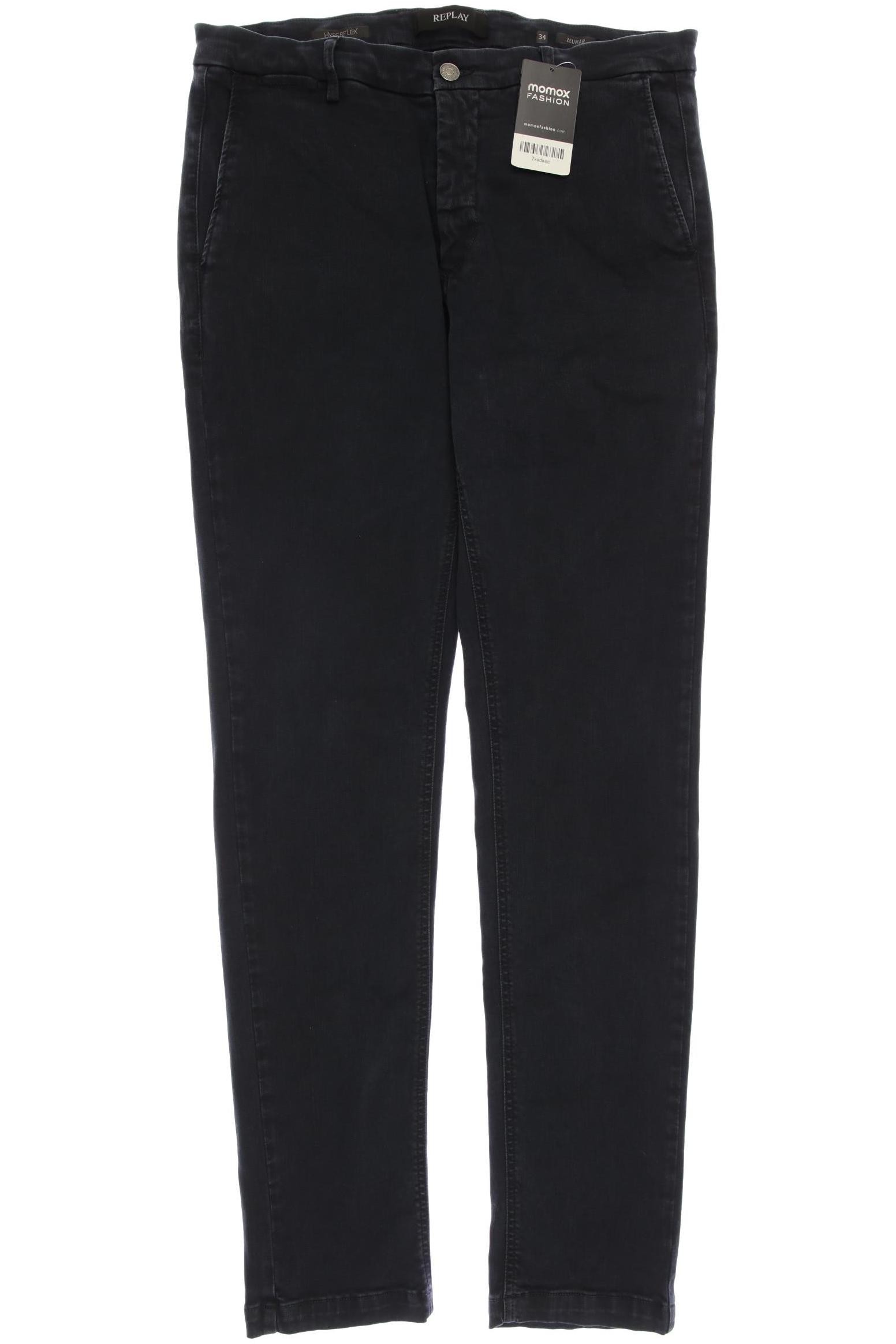 

Replay Herren Jeans, marineblau