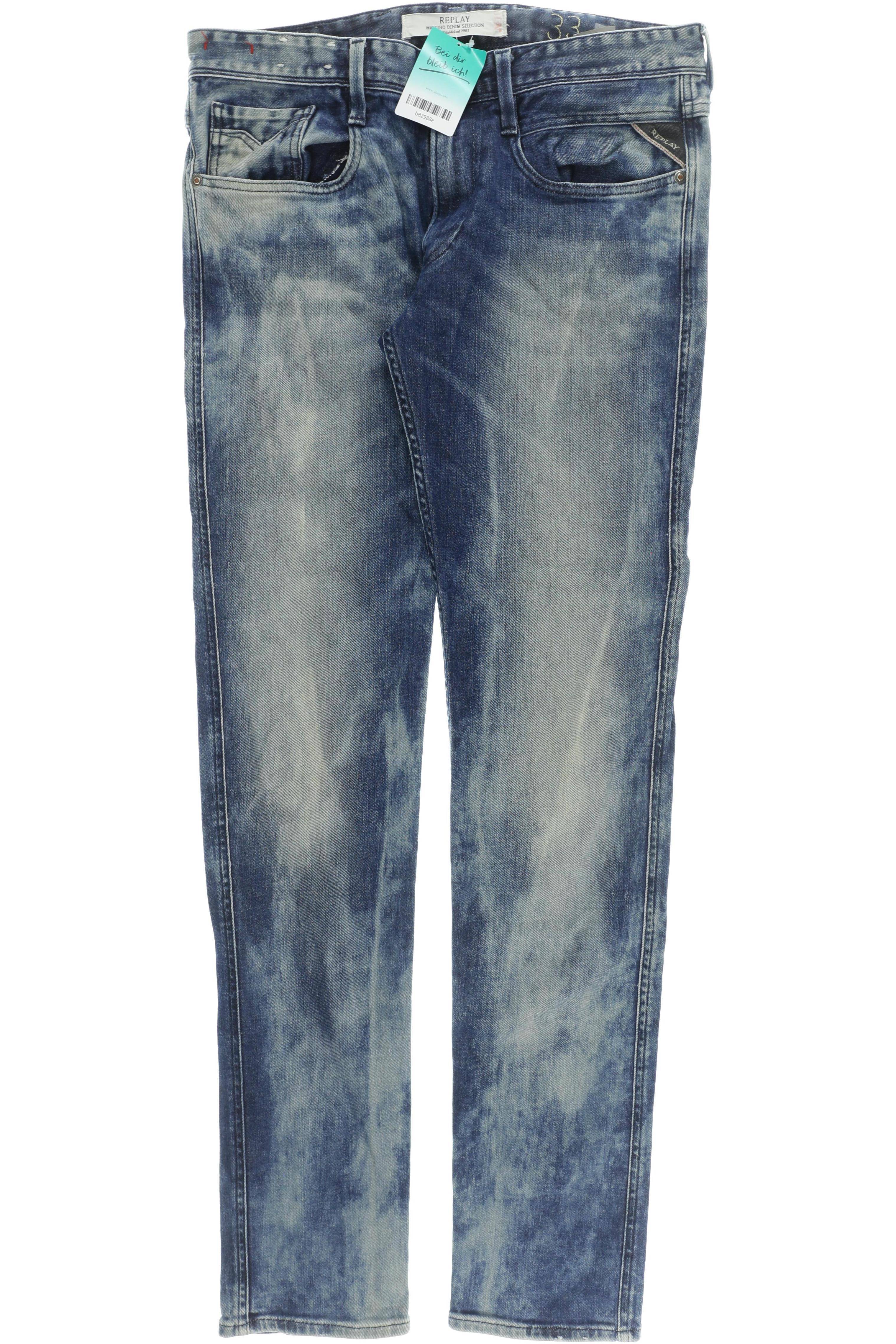 

Replay Herren Jeans, blau, Gr. 33