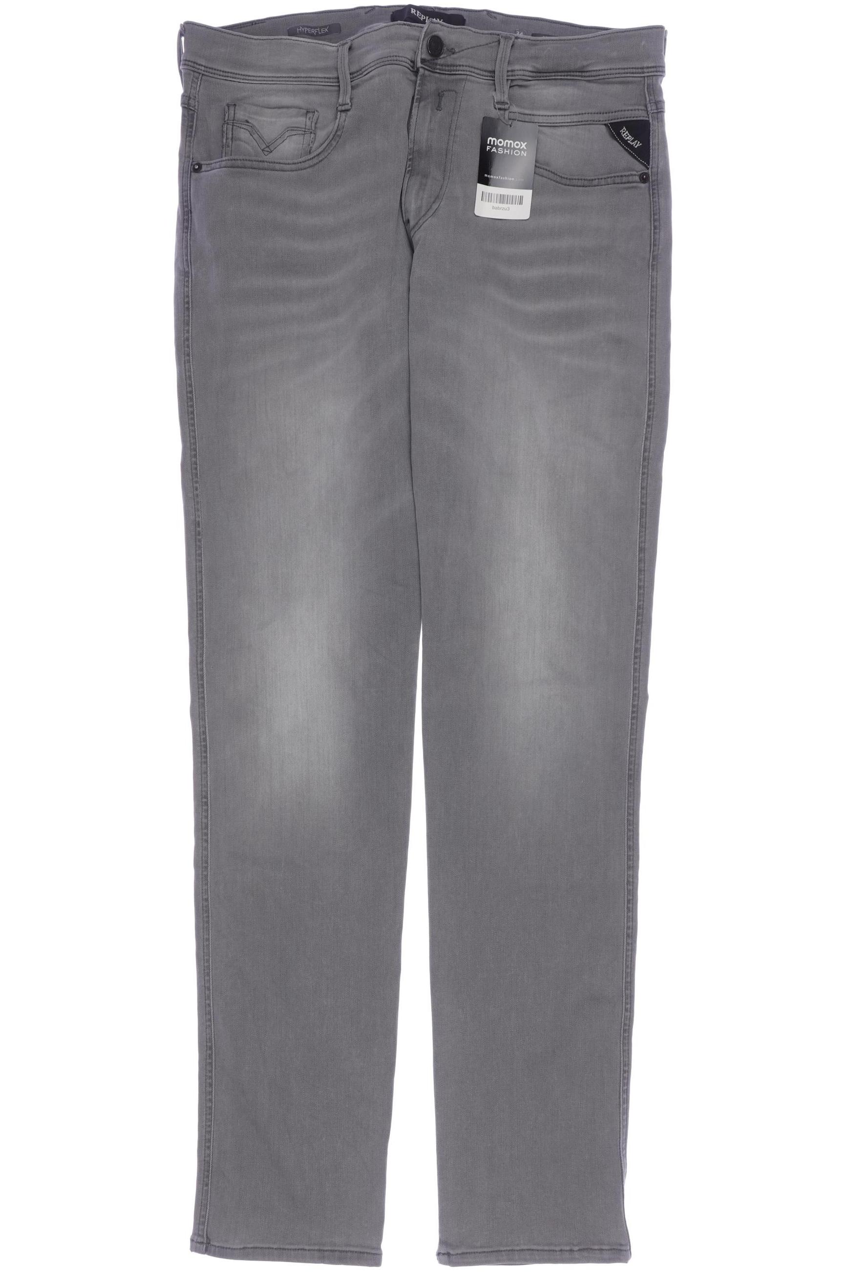 

Replay Herren Jeans, grau, Gr. 34