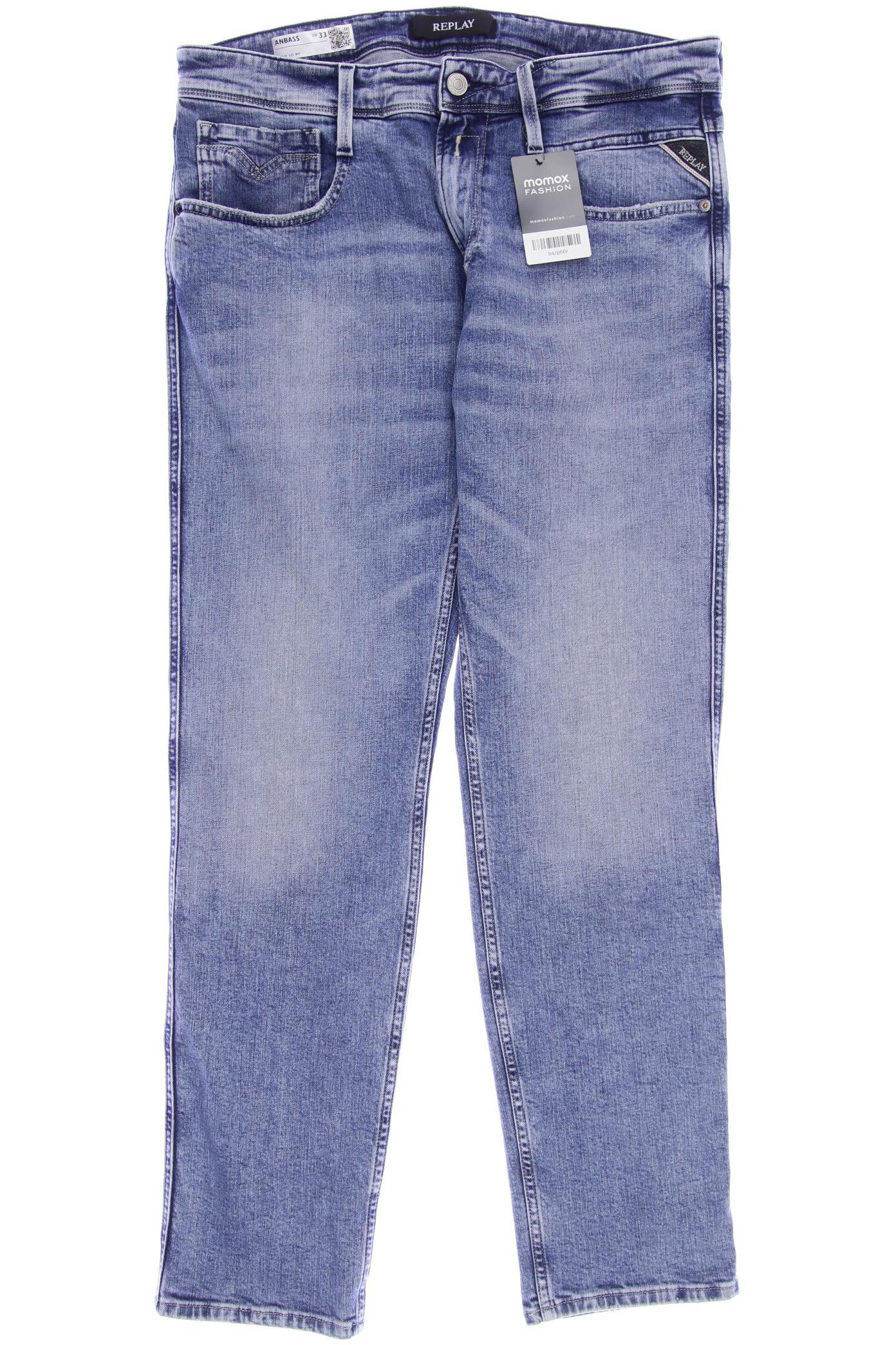 

Replay Herren Jeans, blau