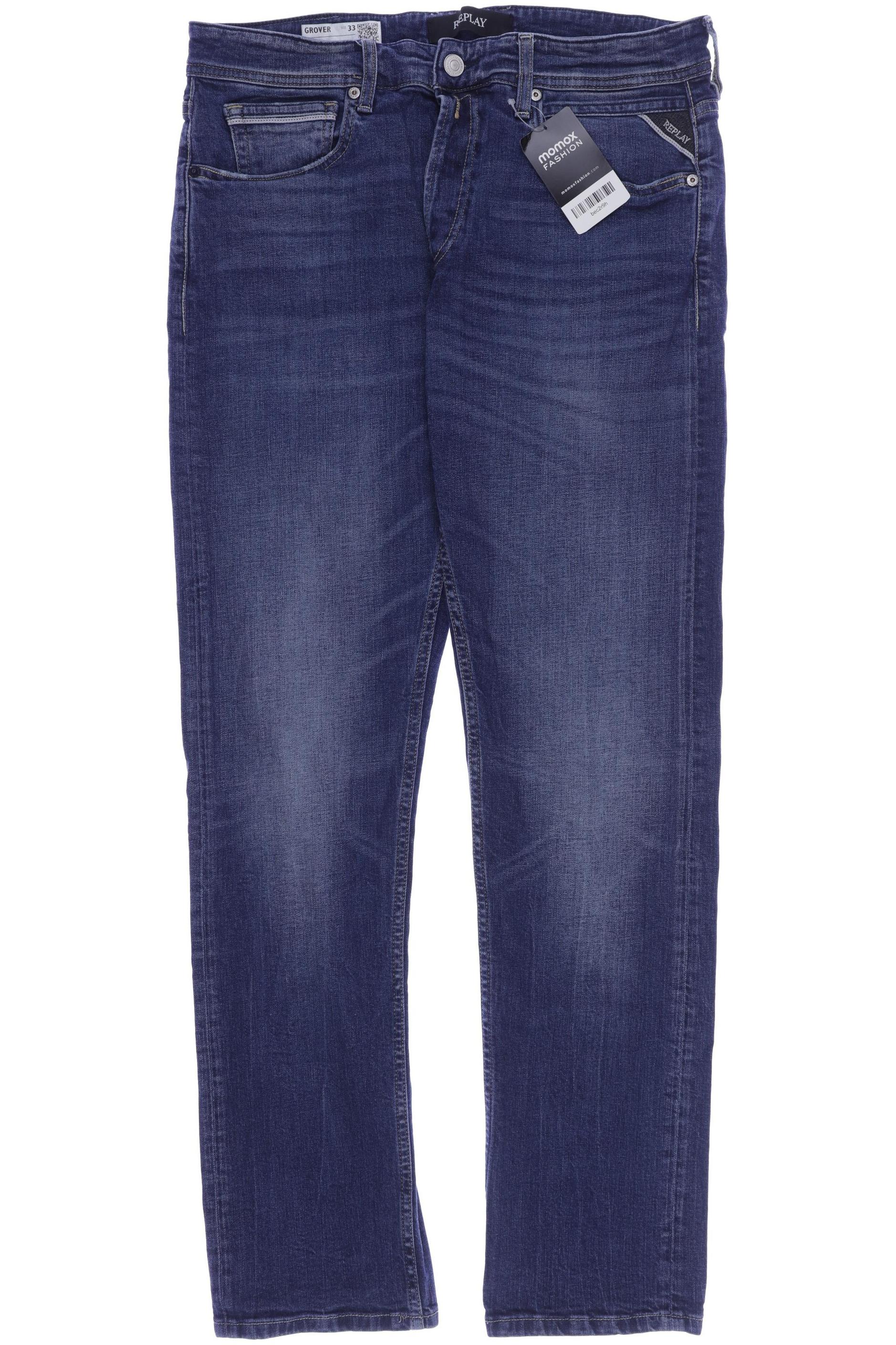 

Replay Herren Jeans, blau