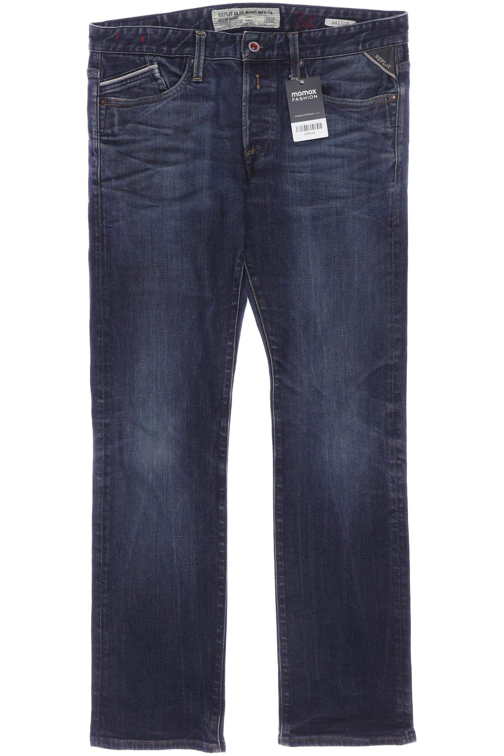 

Replay Herren Jeans, blau