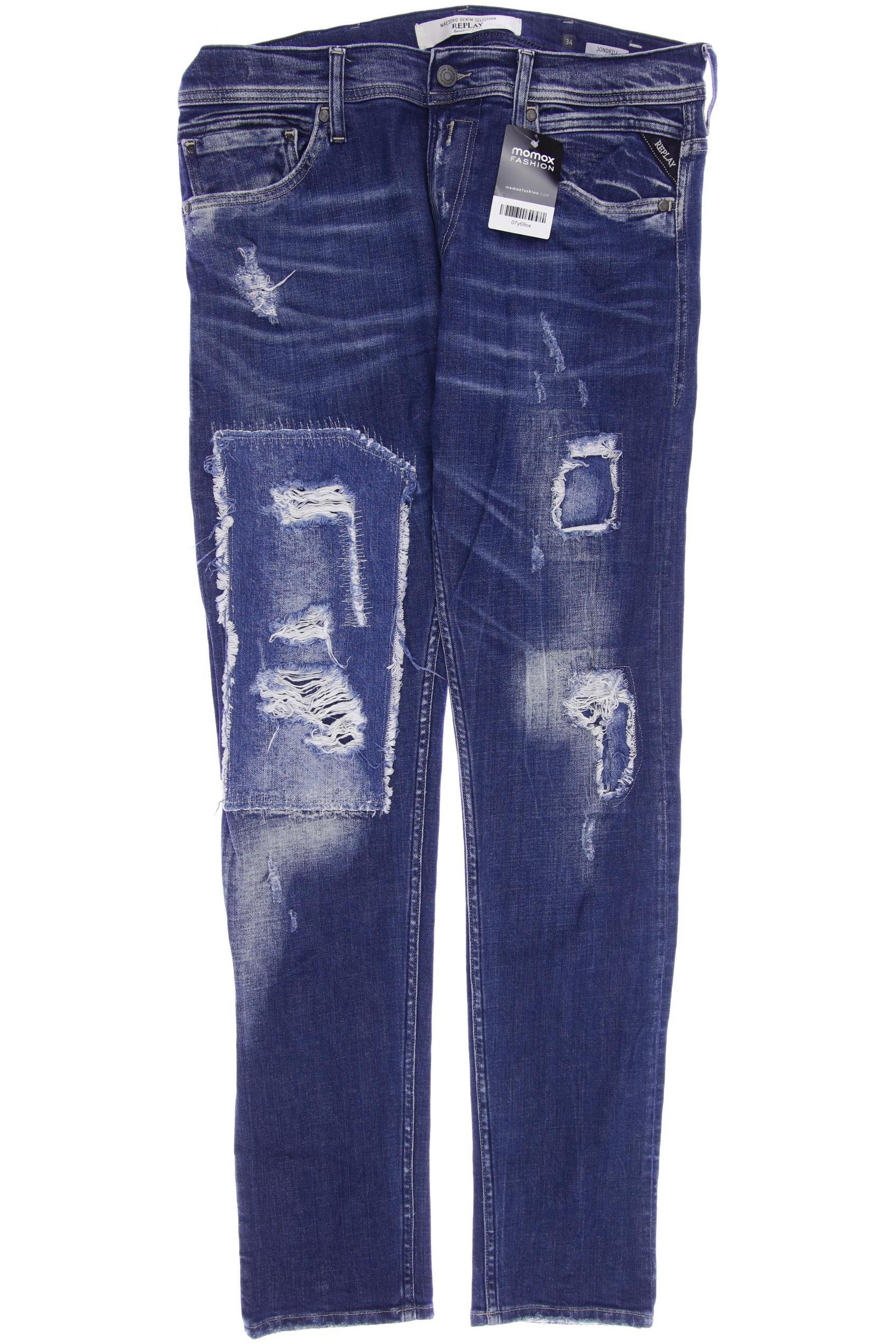 

Replay Herren Jeans, blau, Gr. 52