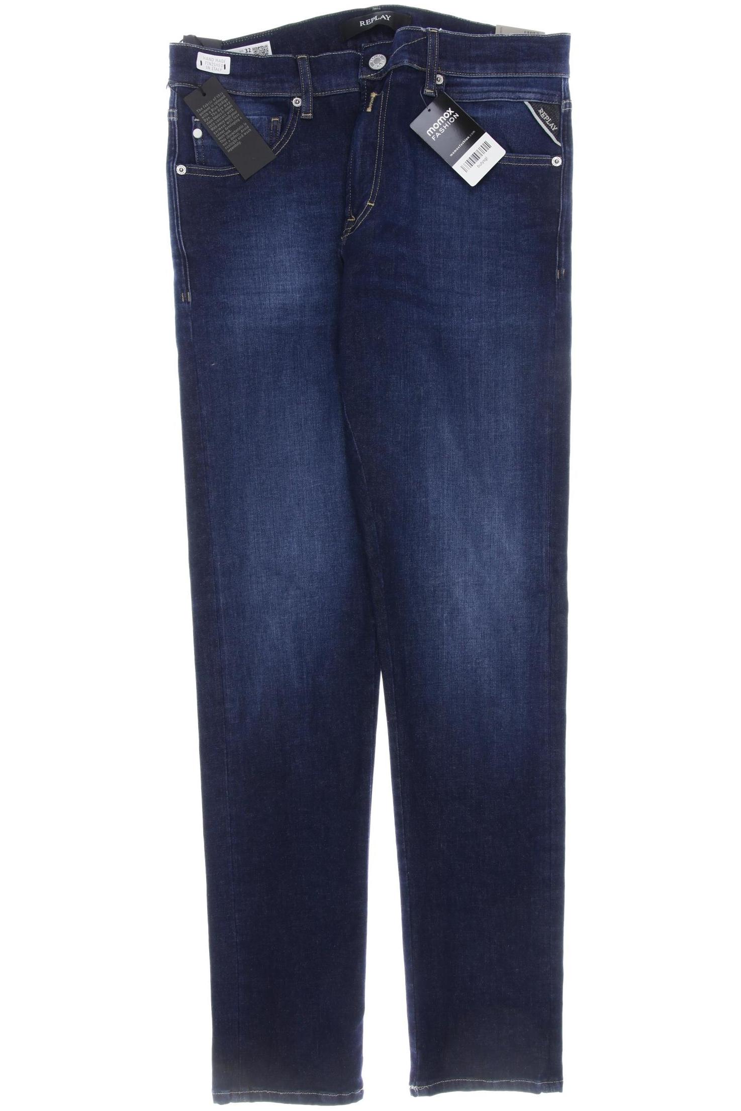 

Replay Herren Jeans, marineblau, Gr. 32