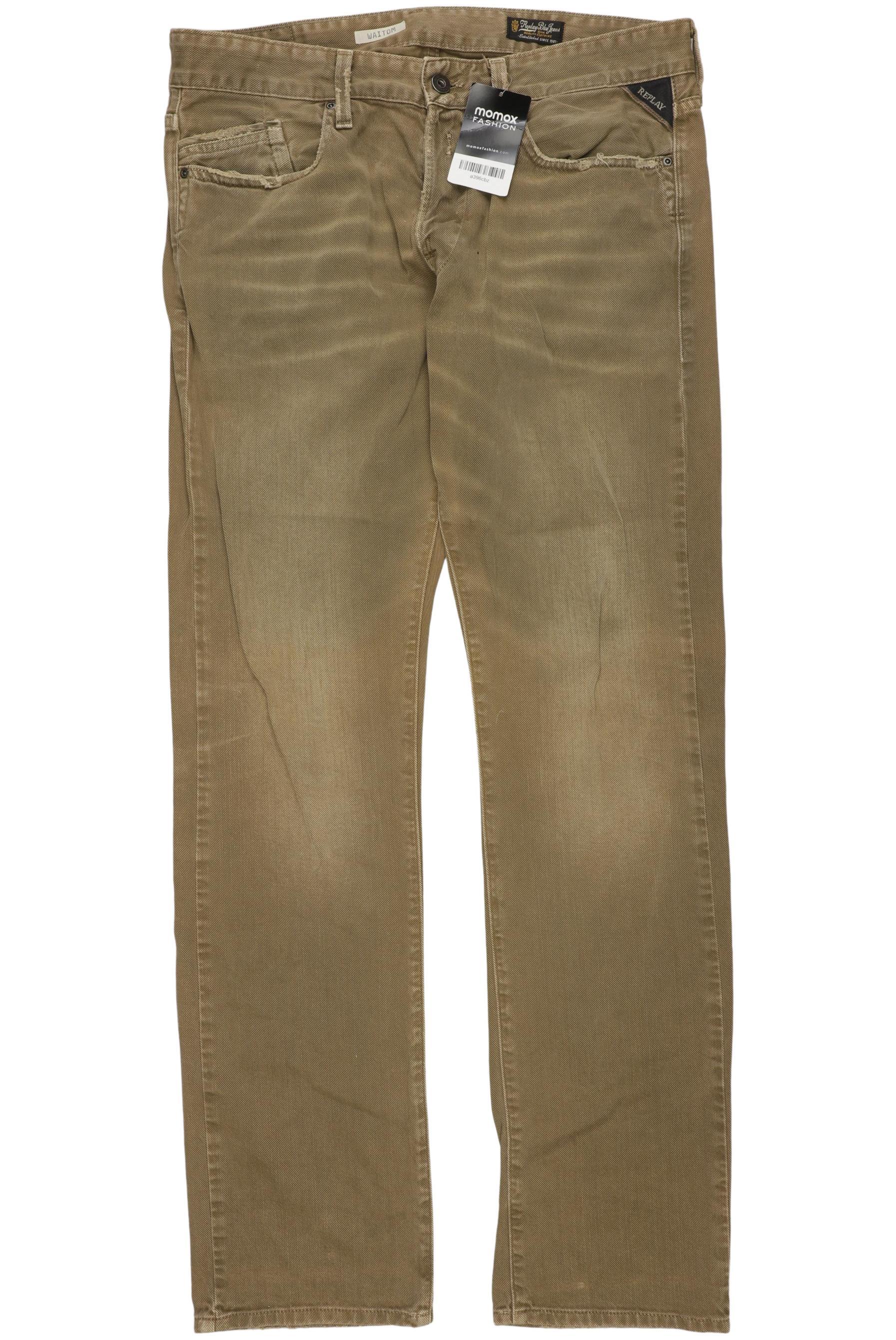 

Replay Herren Jeans, braun, Gr. 33
