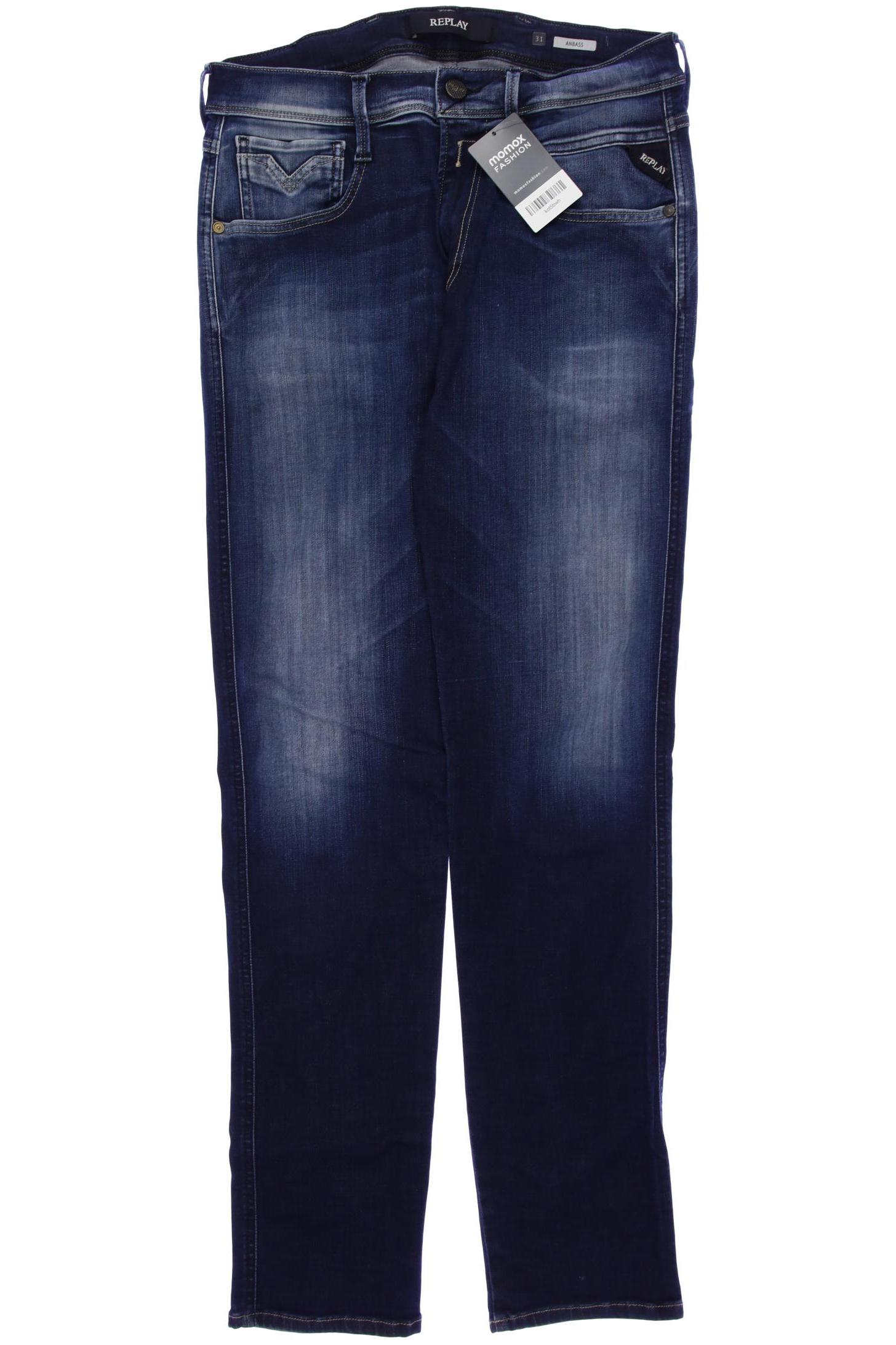 

Replay Herren Jeans, marineblau, Gr. 31
