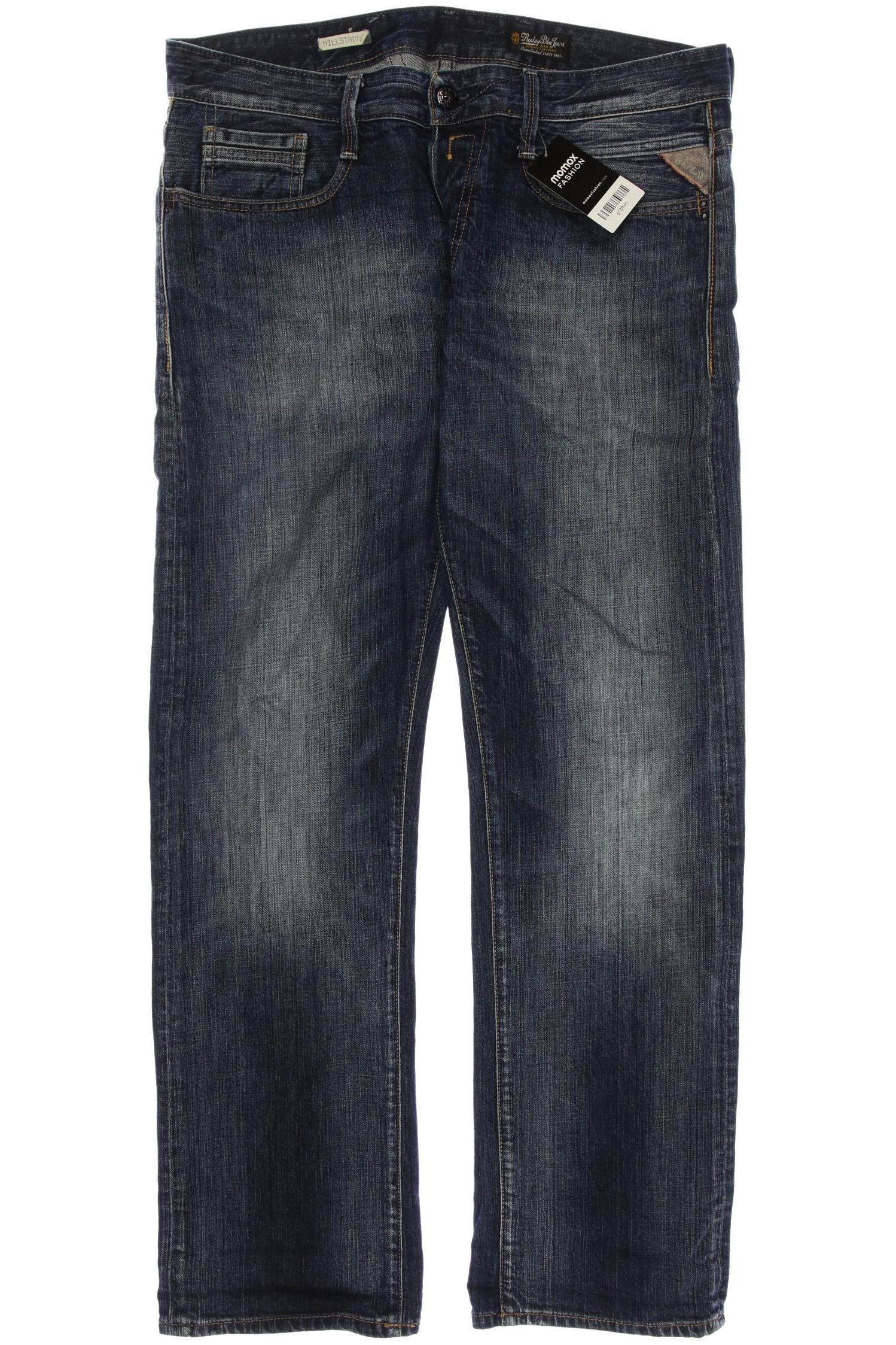 

Replay Herren Jeans, marineblau