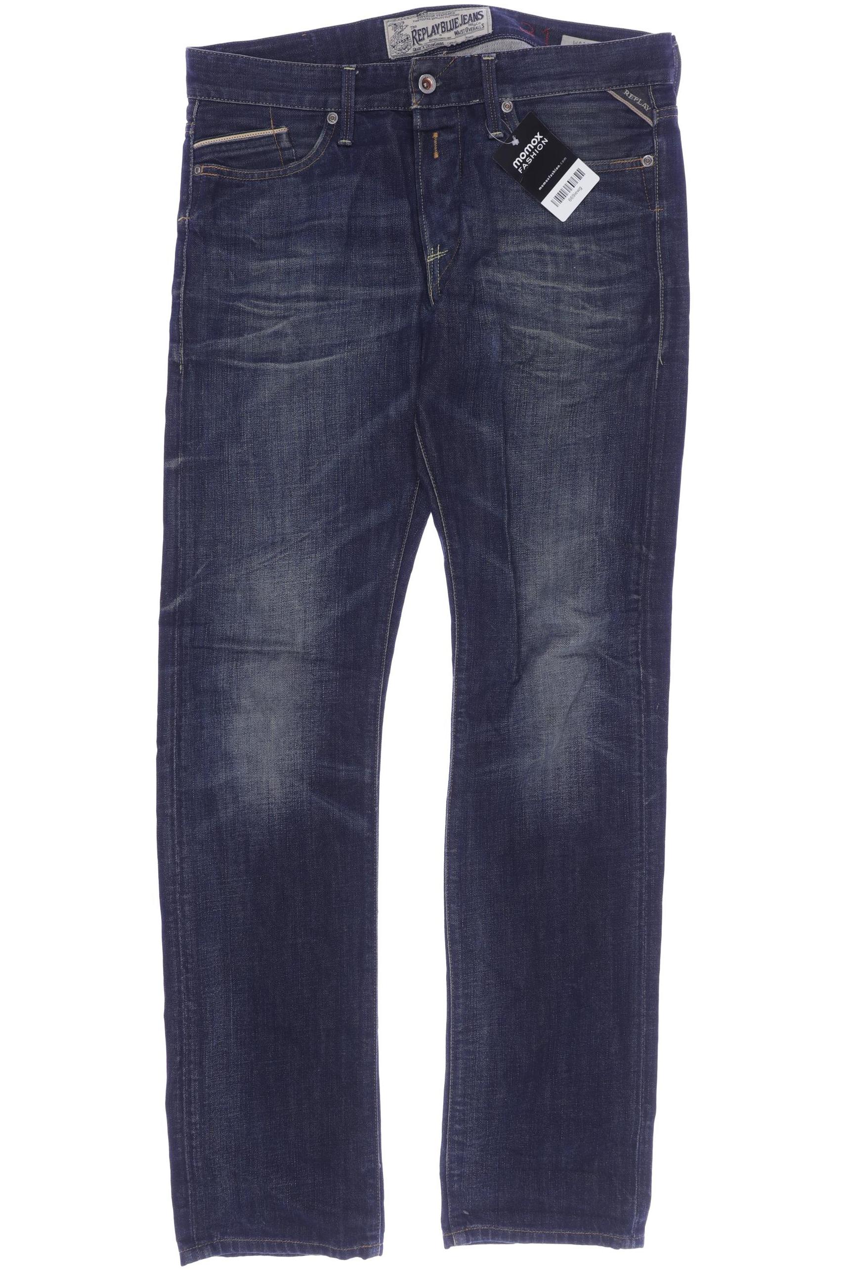 

Replay Herren Jeans, marineblau, Gr. 48