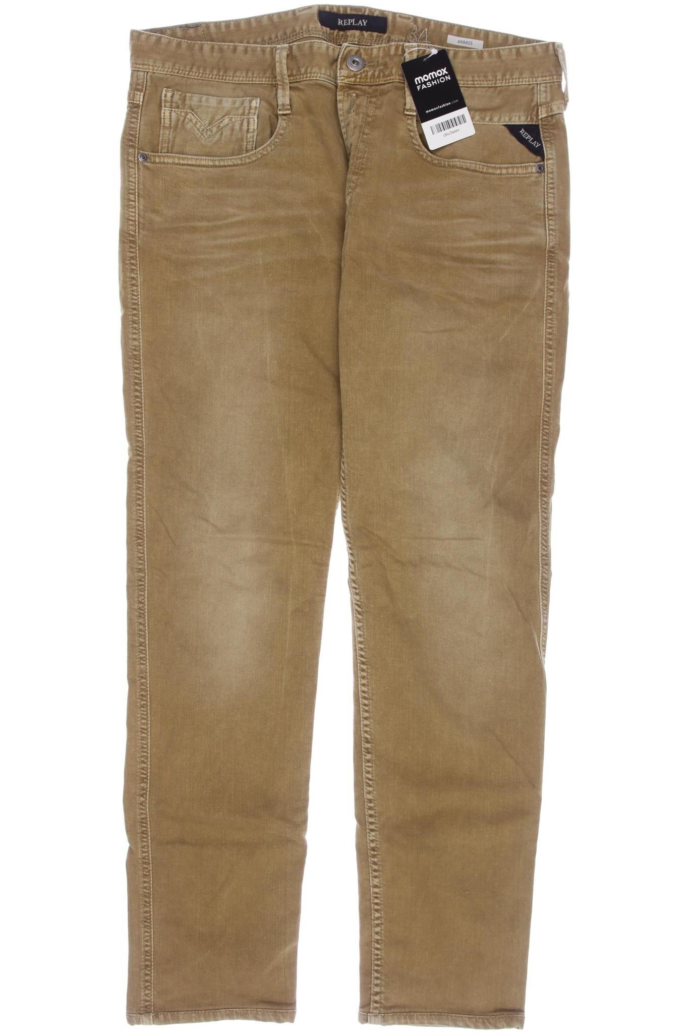 

Replay Herren Jeans, beige, Gr. 34