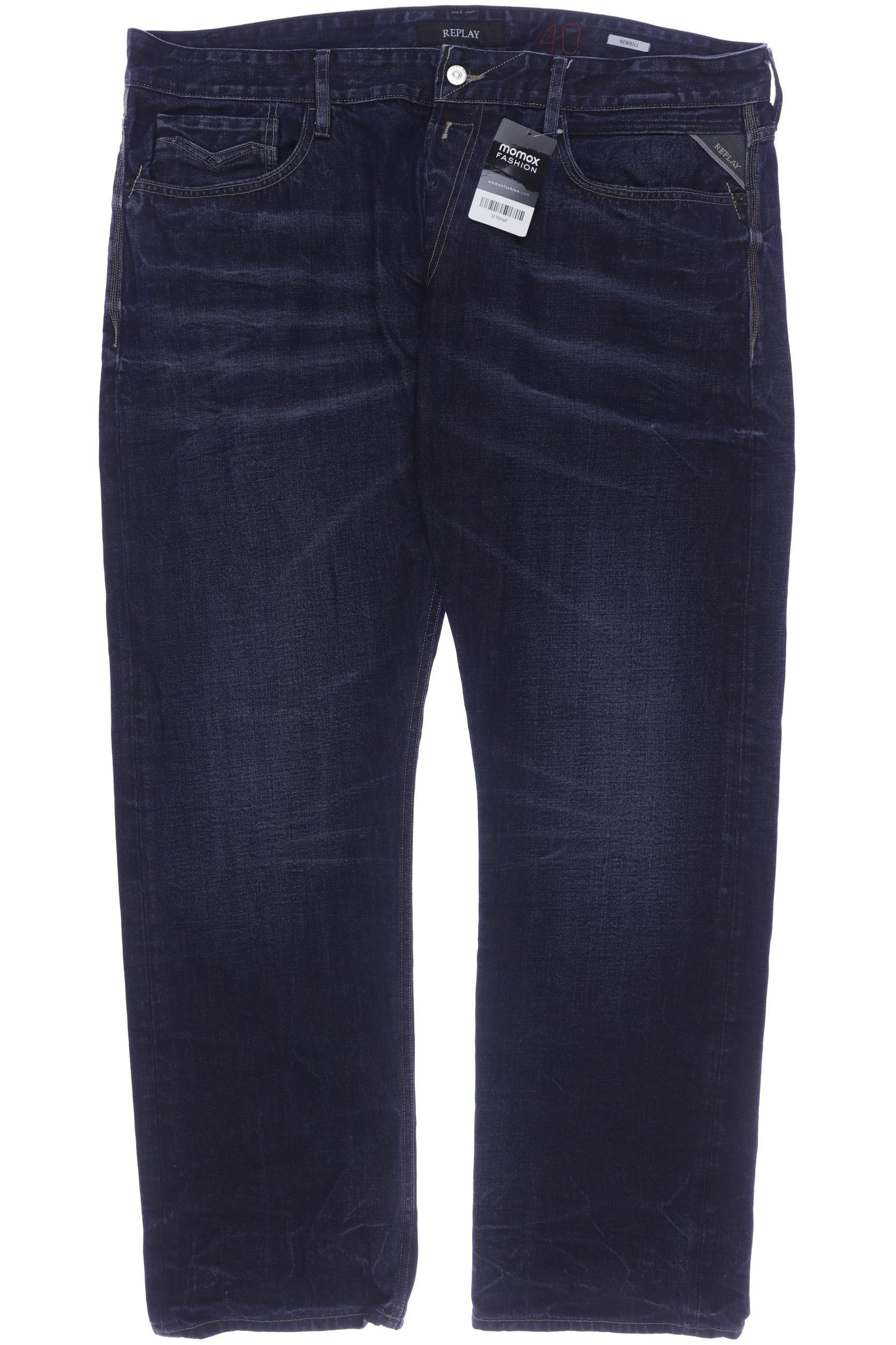 

Replay Herren Jeans, marineblau, Gr. 58