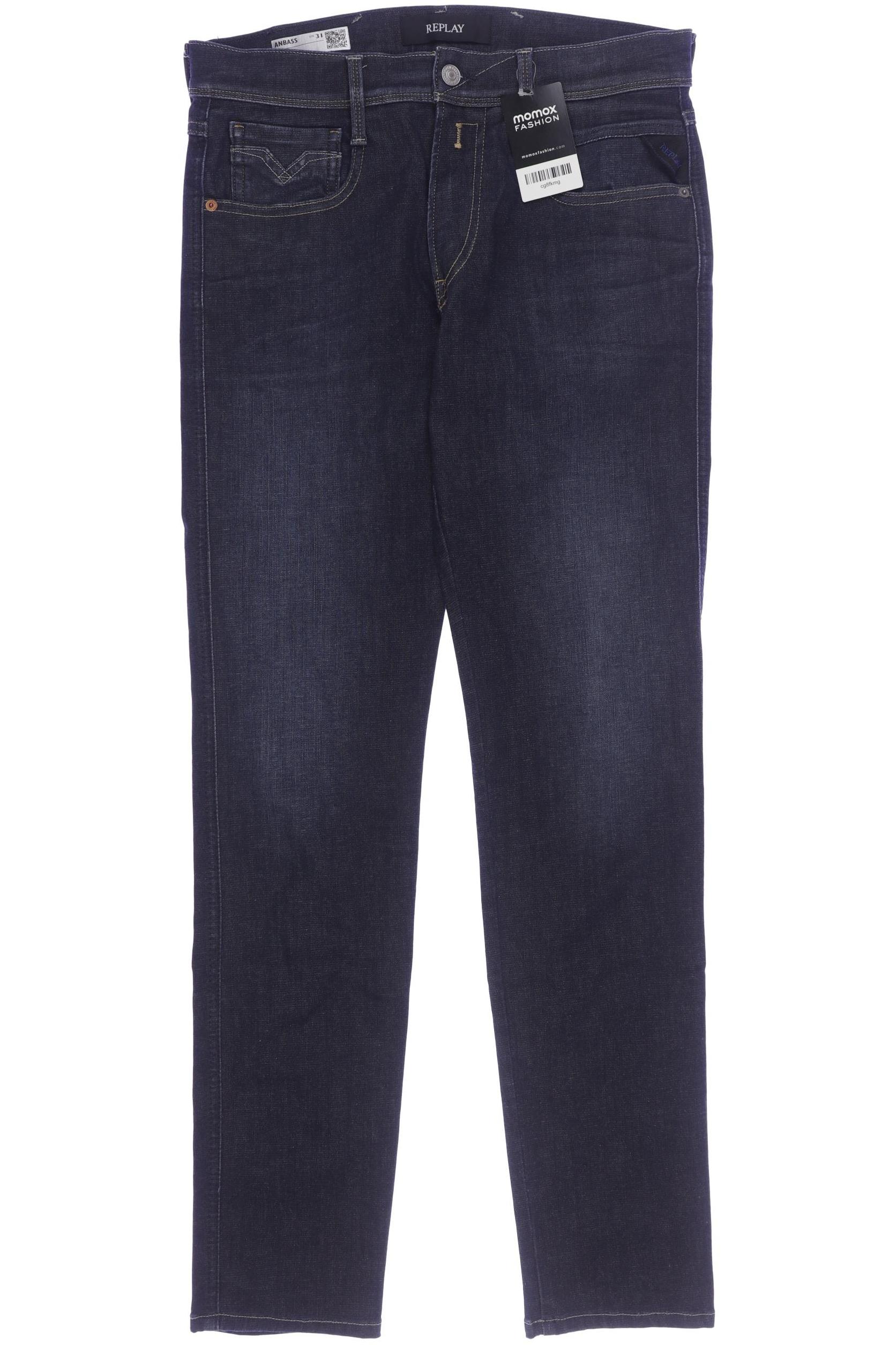 

Replay Herren Jeans, marineblau, Gr. 31