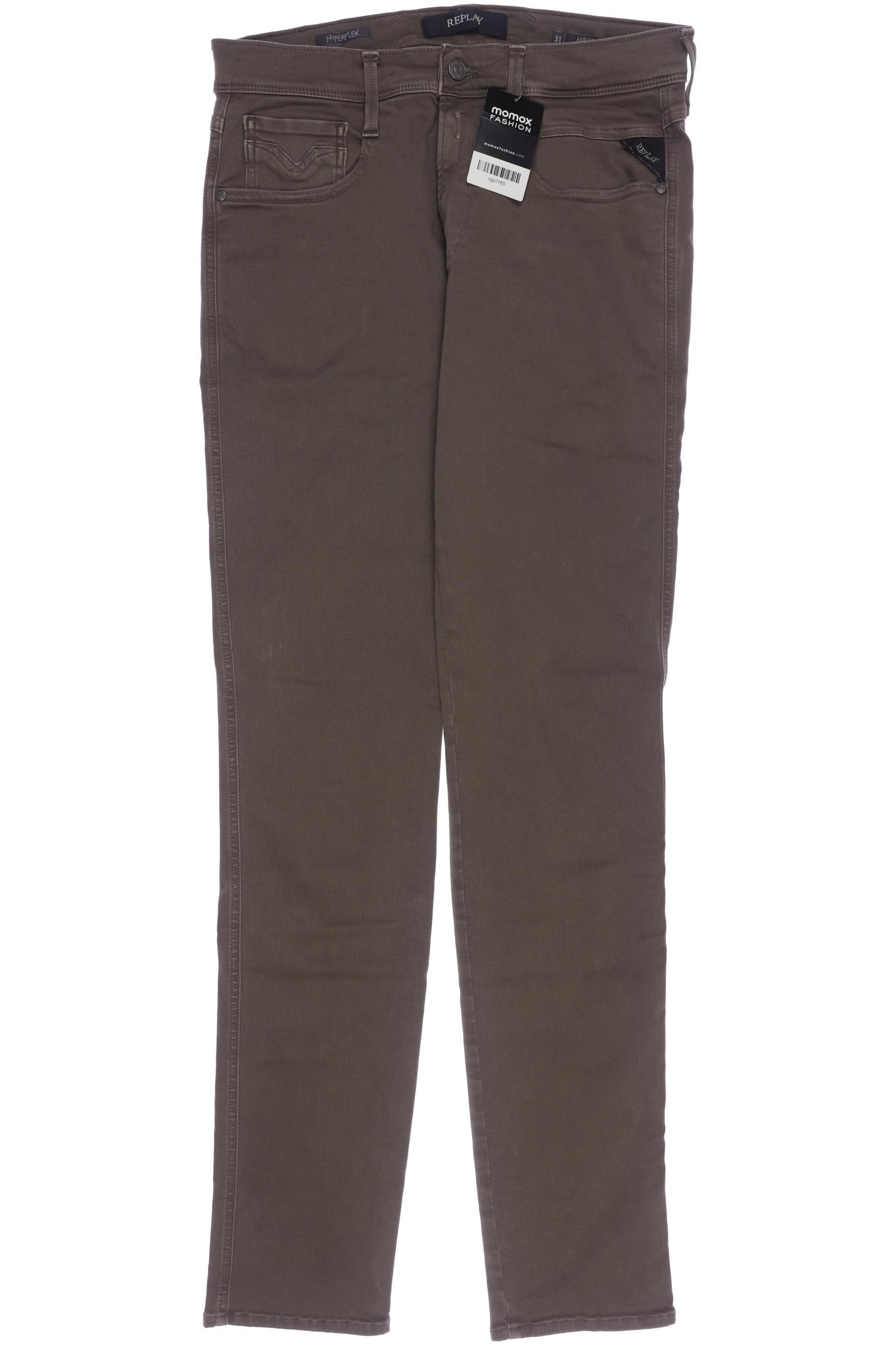 

Replay Herren Jeans, braun, Gr. 31
