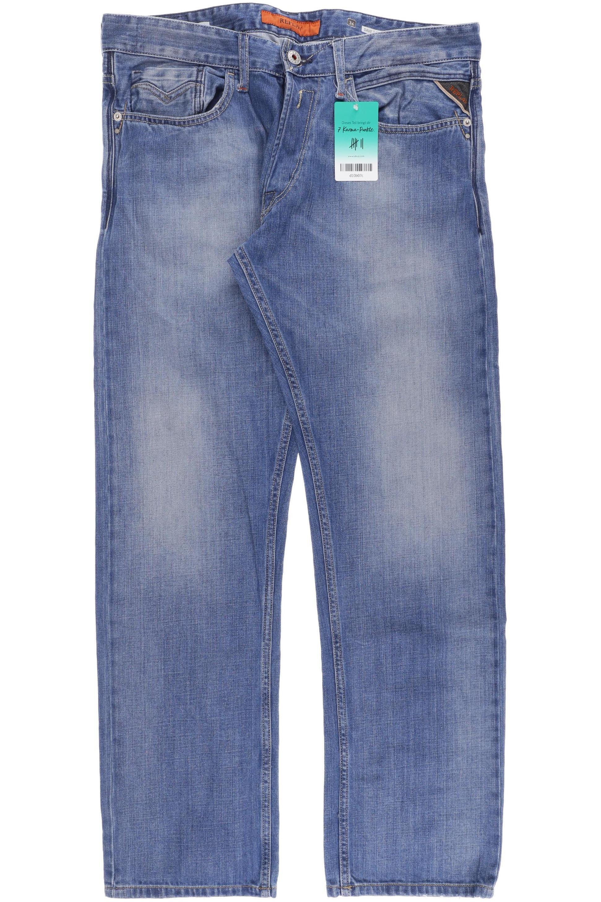 Thumbnail - Replay Herren Jeans, blau, Gr. 34
