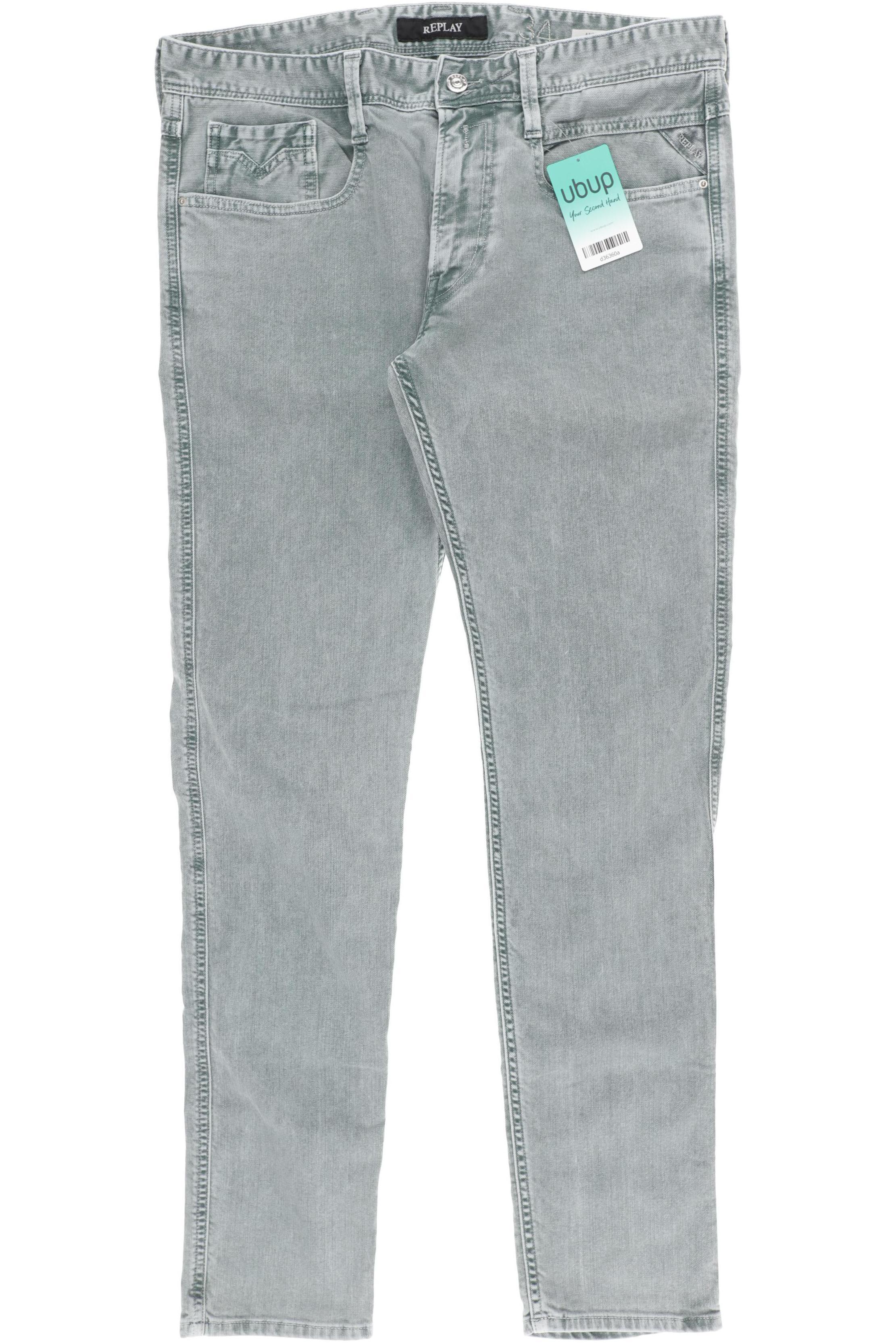 

Replay Herren Jeans, grün, Gr. 34