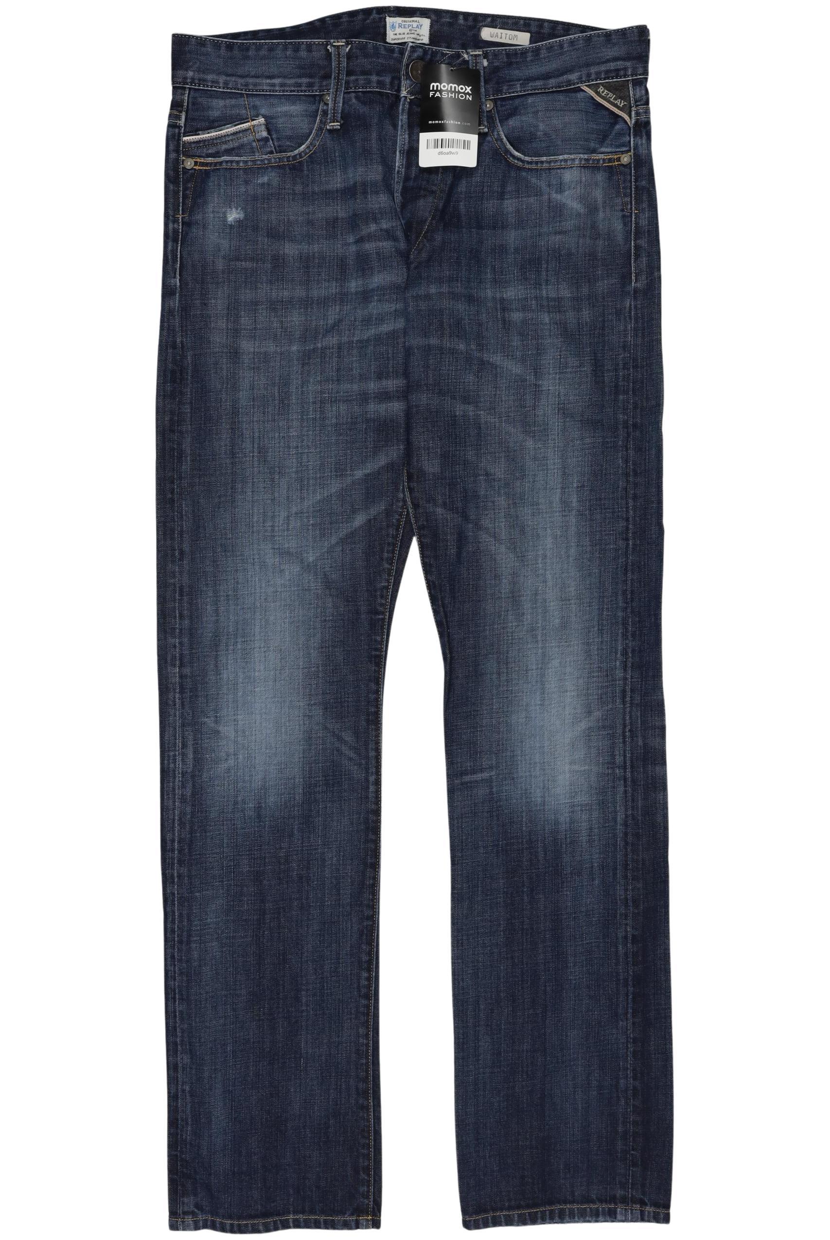 

Replay Herren Jeans, marineblau, Gr. 30