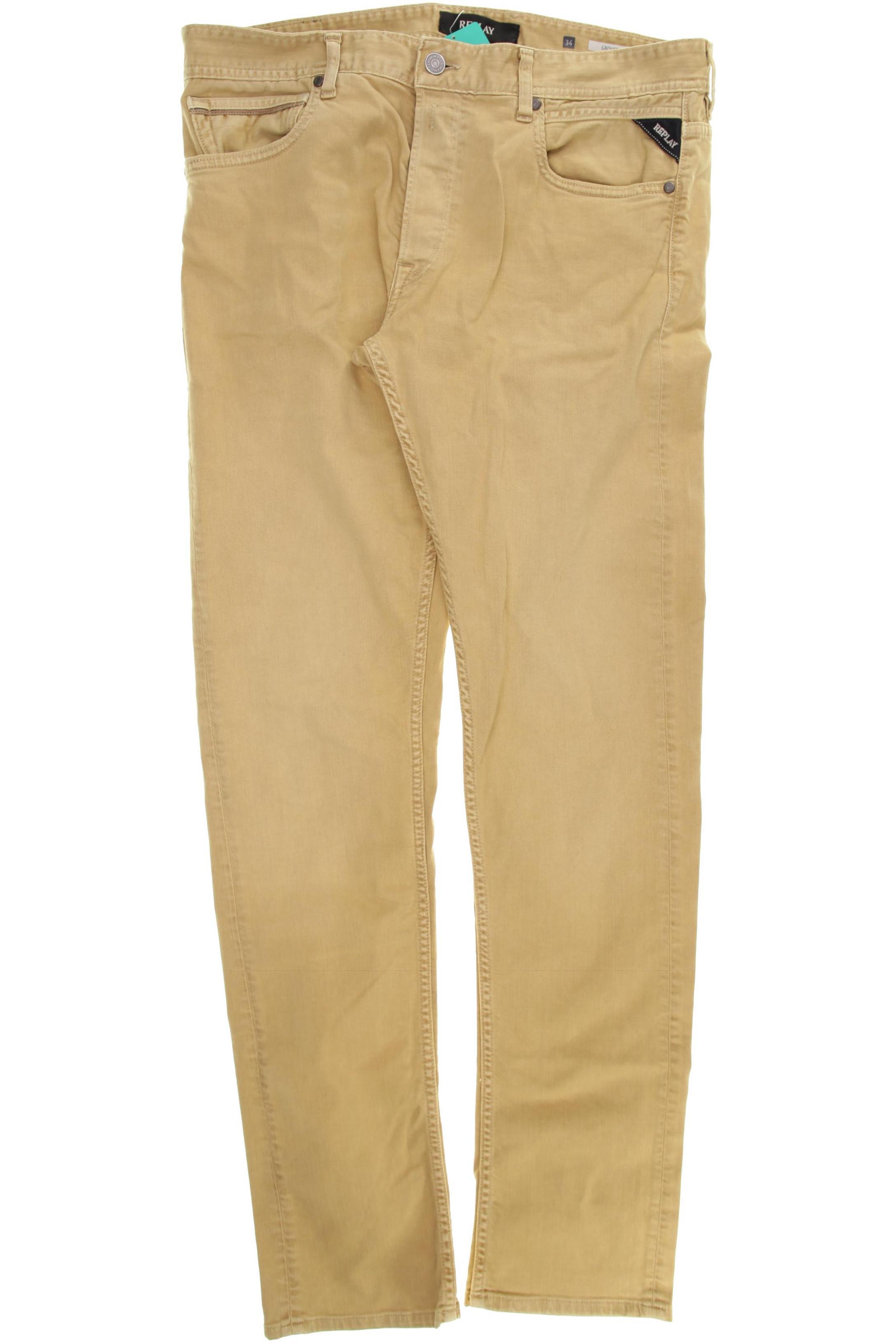 

Replay Herren Jeans, beige, Gr. 34