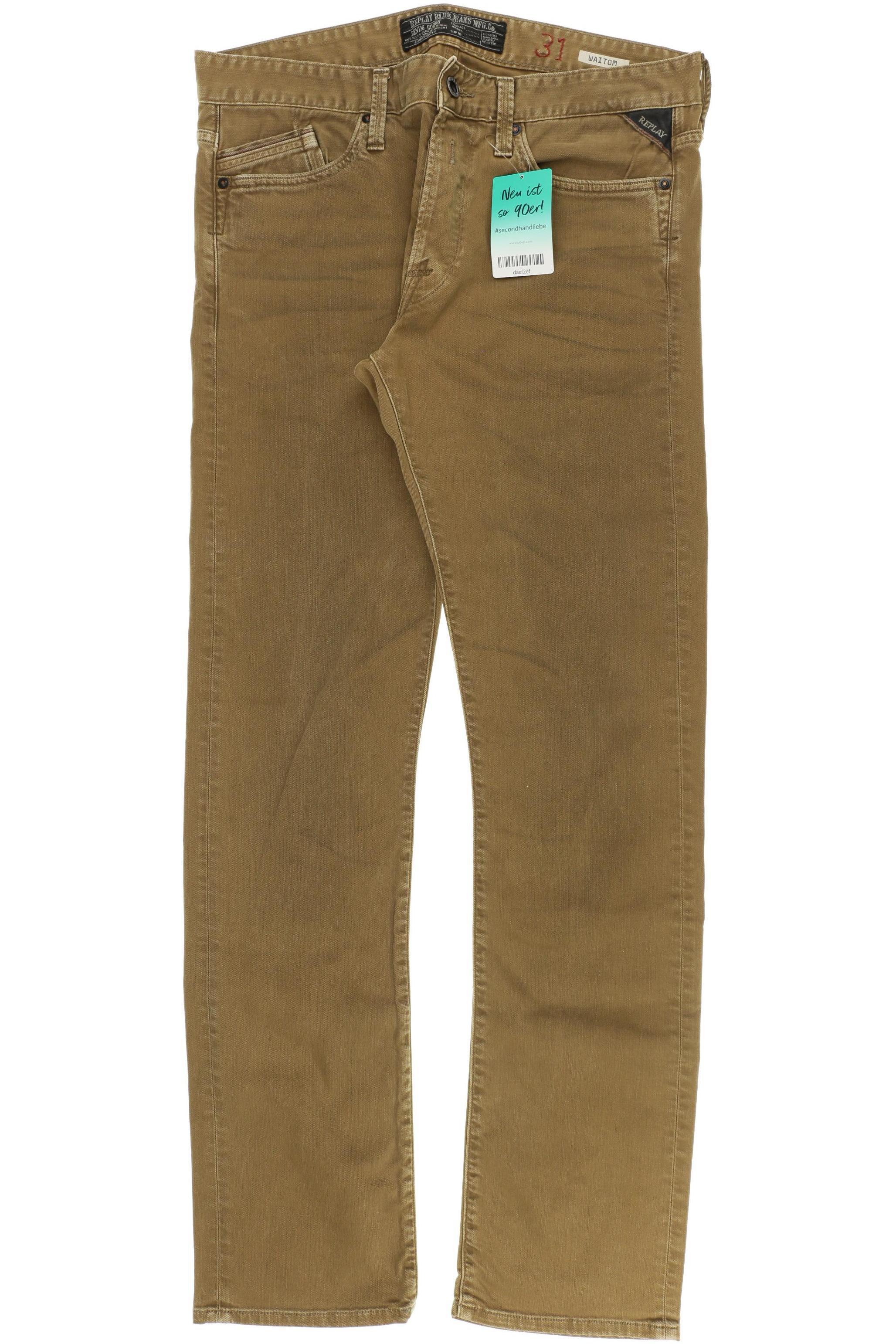 

Replay Herren Jeans, braun, Gr. 31