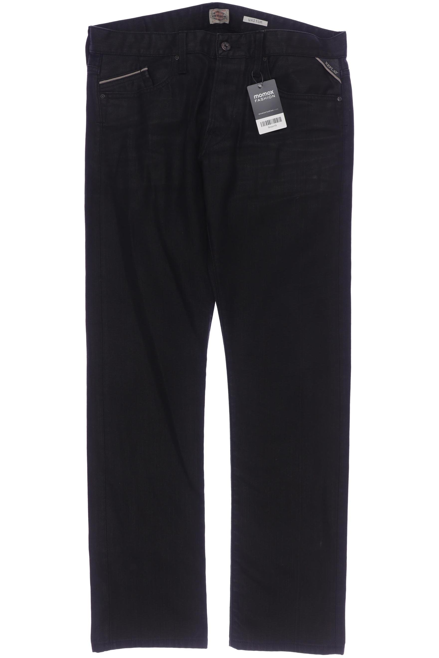 

Replay Herren Jeans, schwarz, Gr. 34