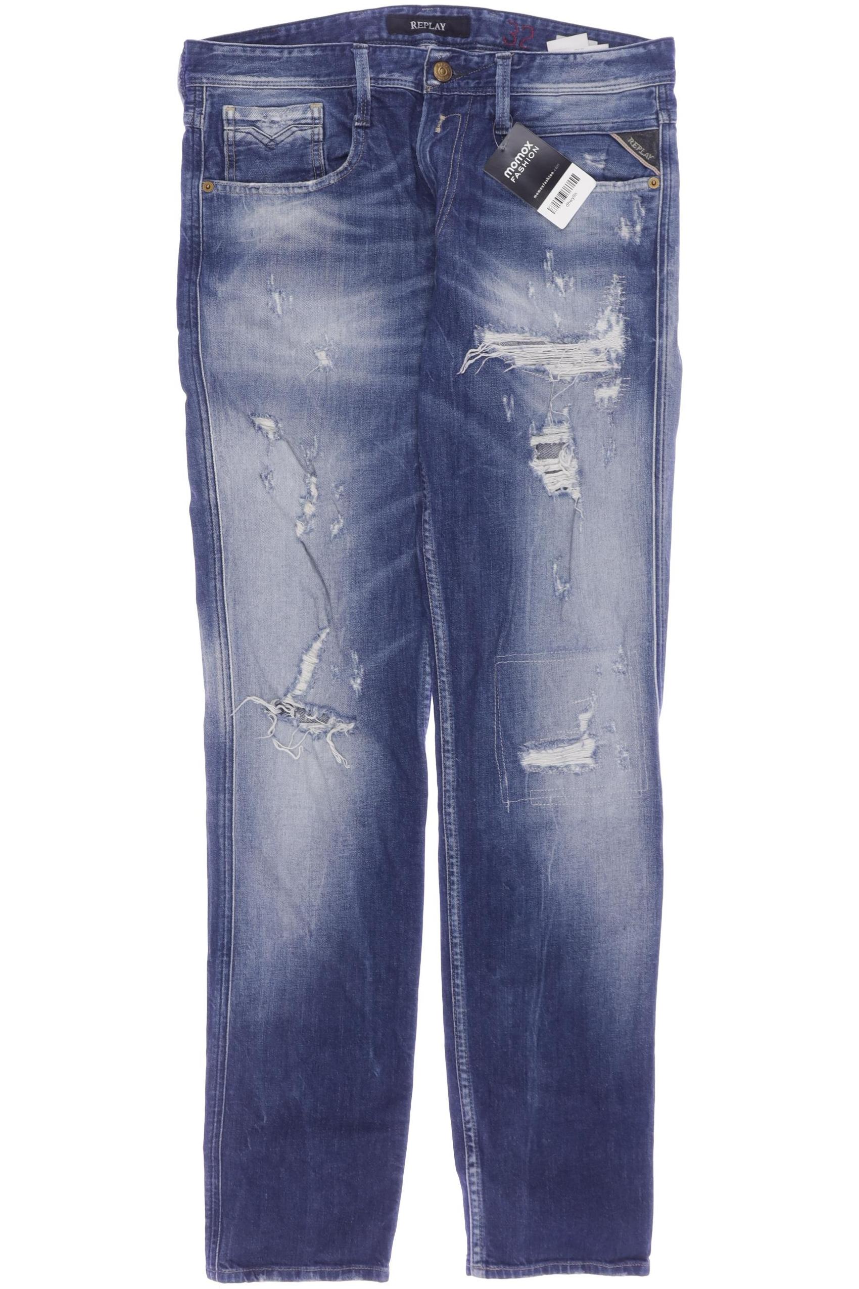 

Replay Herren Jeans, marineblau, Gr. 32