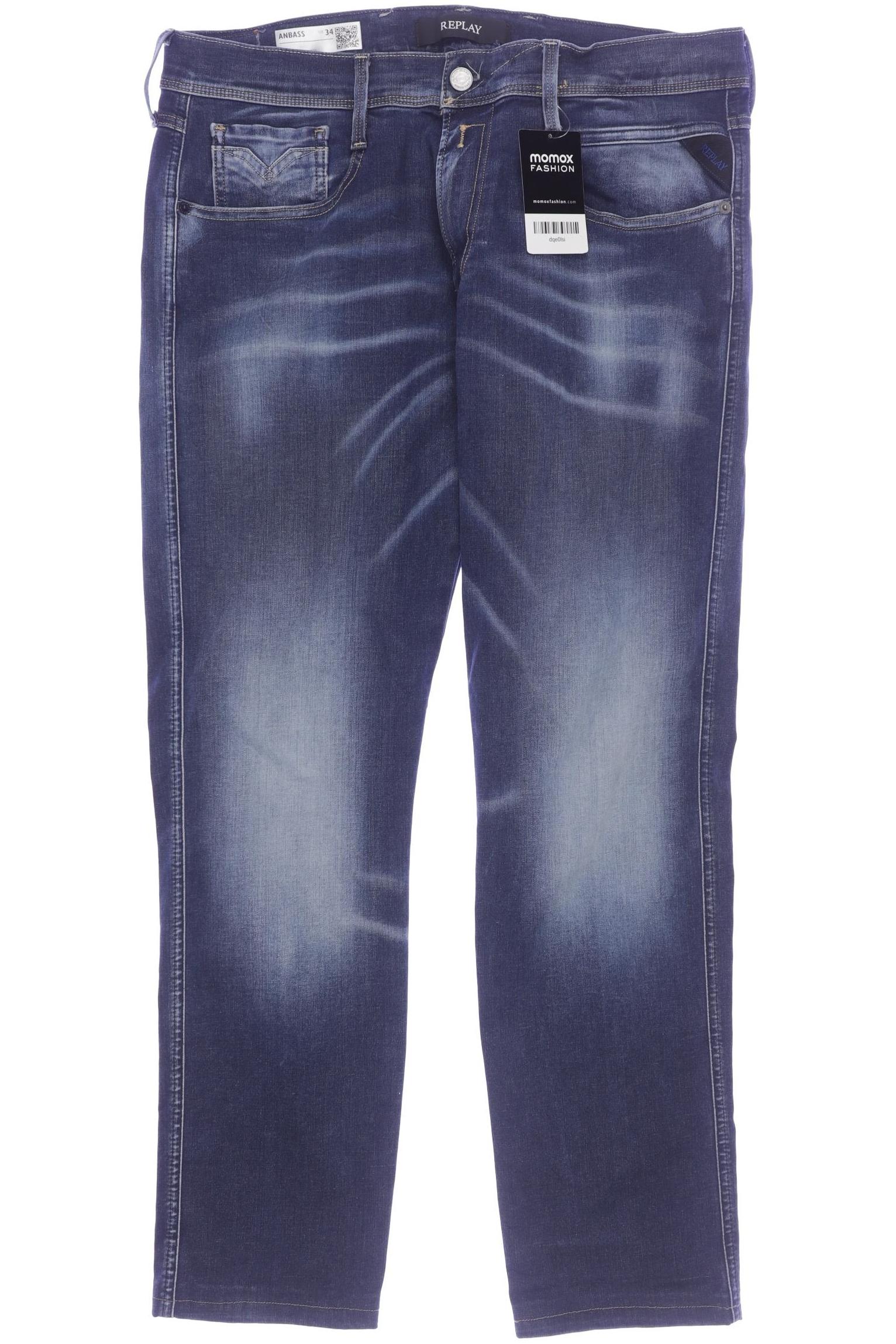 

Replay Herren Jeans, blau, Gr. 34