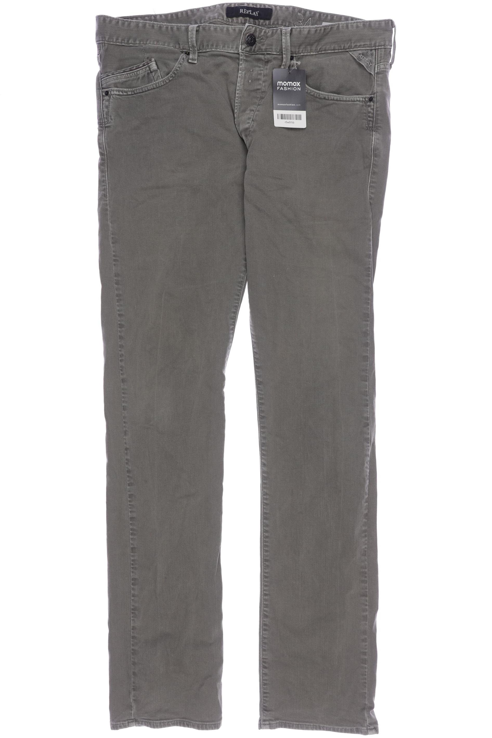 

Replay Herren Jeans, grün, Gr. 34