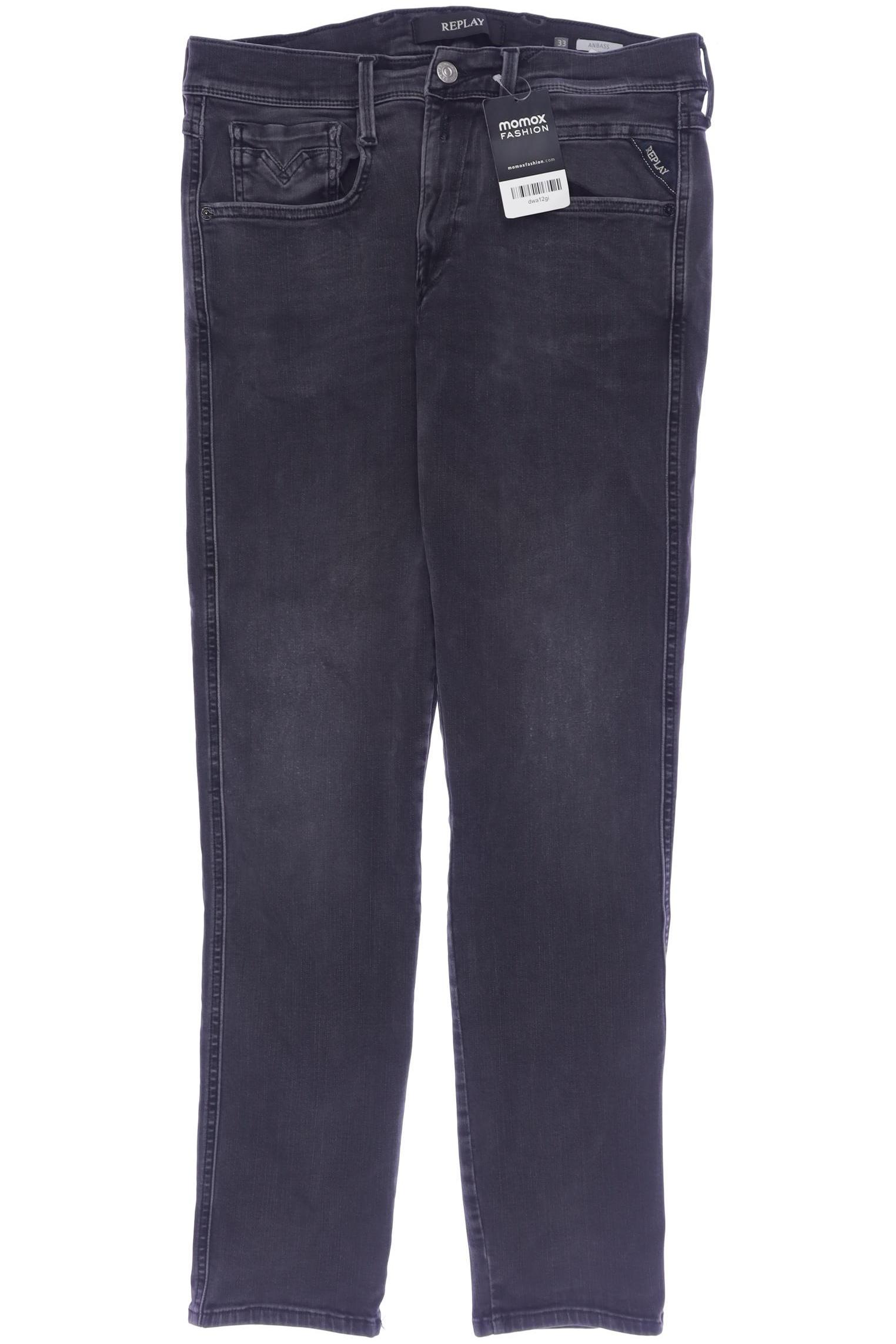 

Replay Herren Jeans, grau, Gr. 33