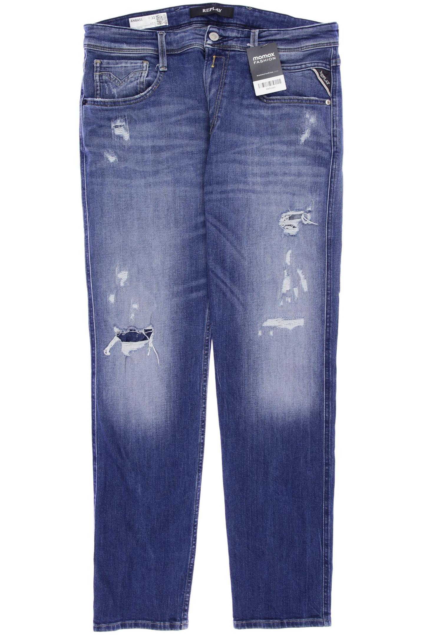 

Replay Herren Jeans, blau