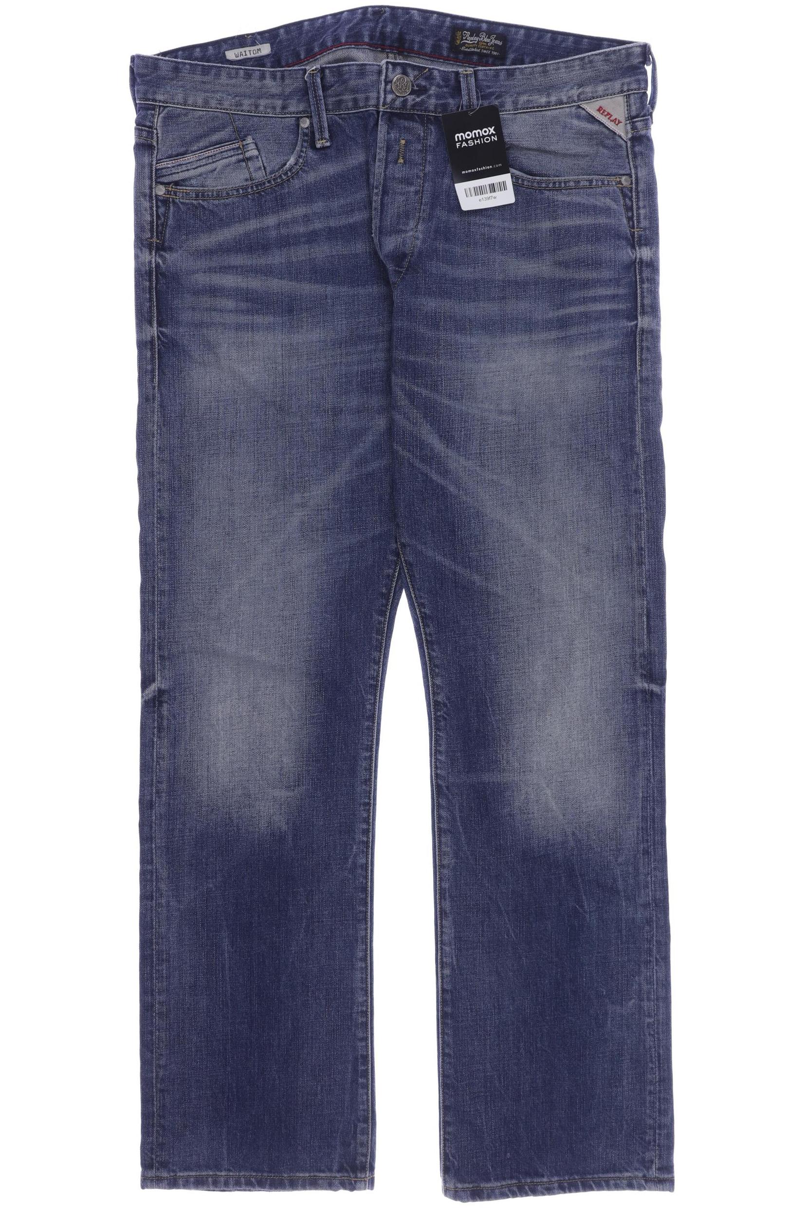 

Replay Herren Jeans, blau