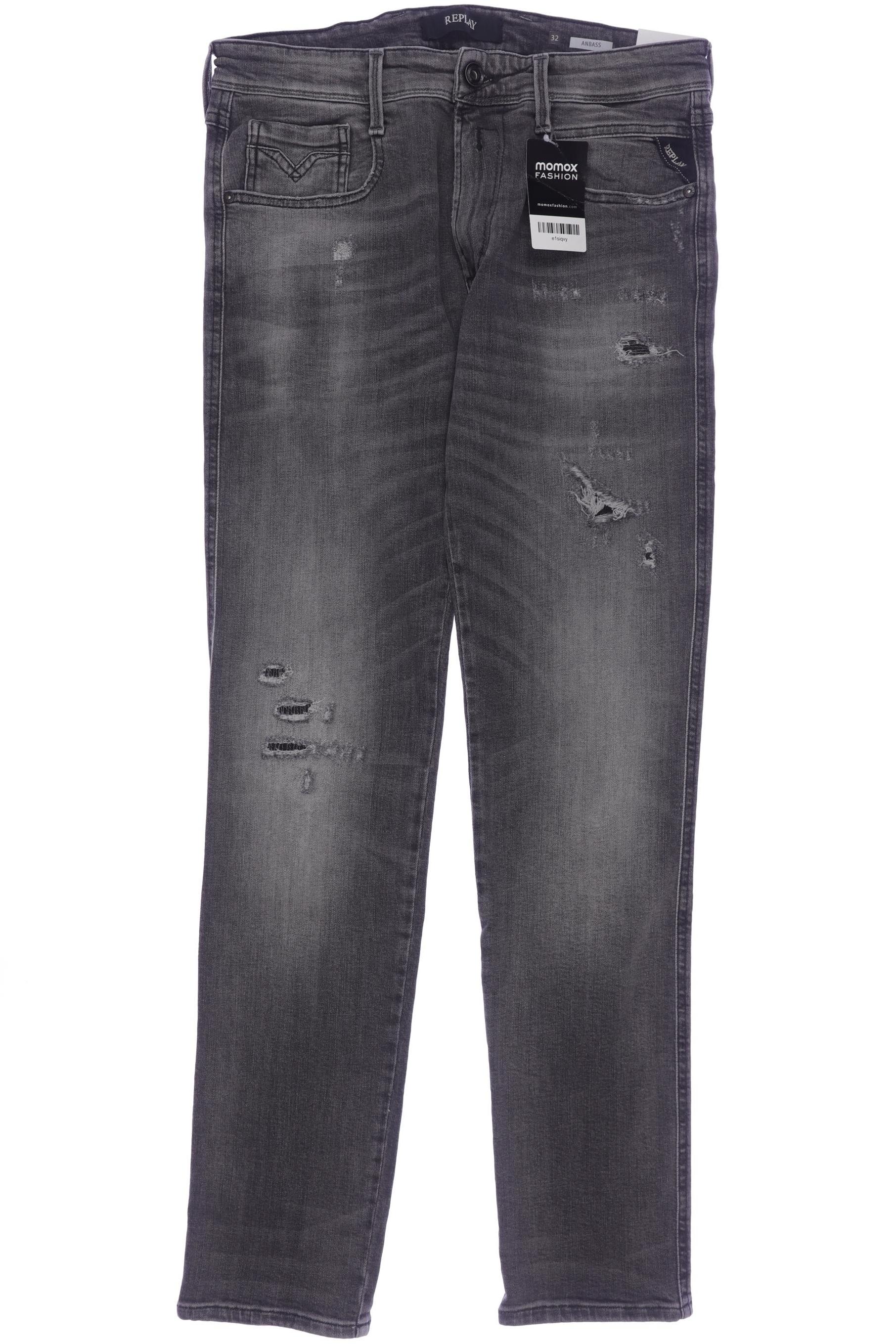 

Replay Herren Jeans, grau, Gr. 32