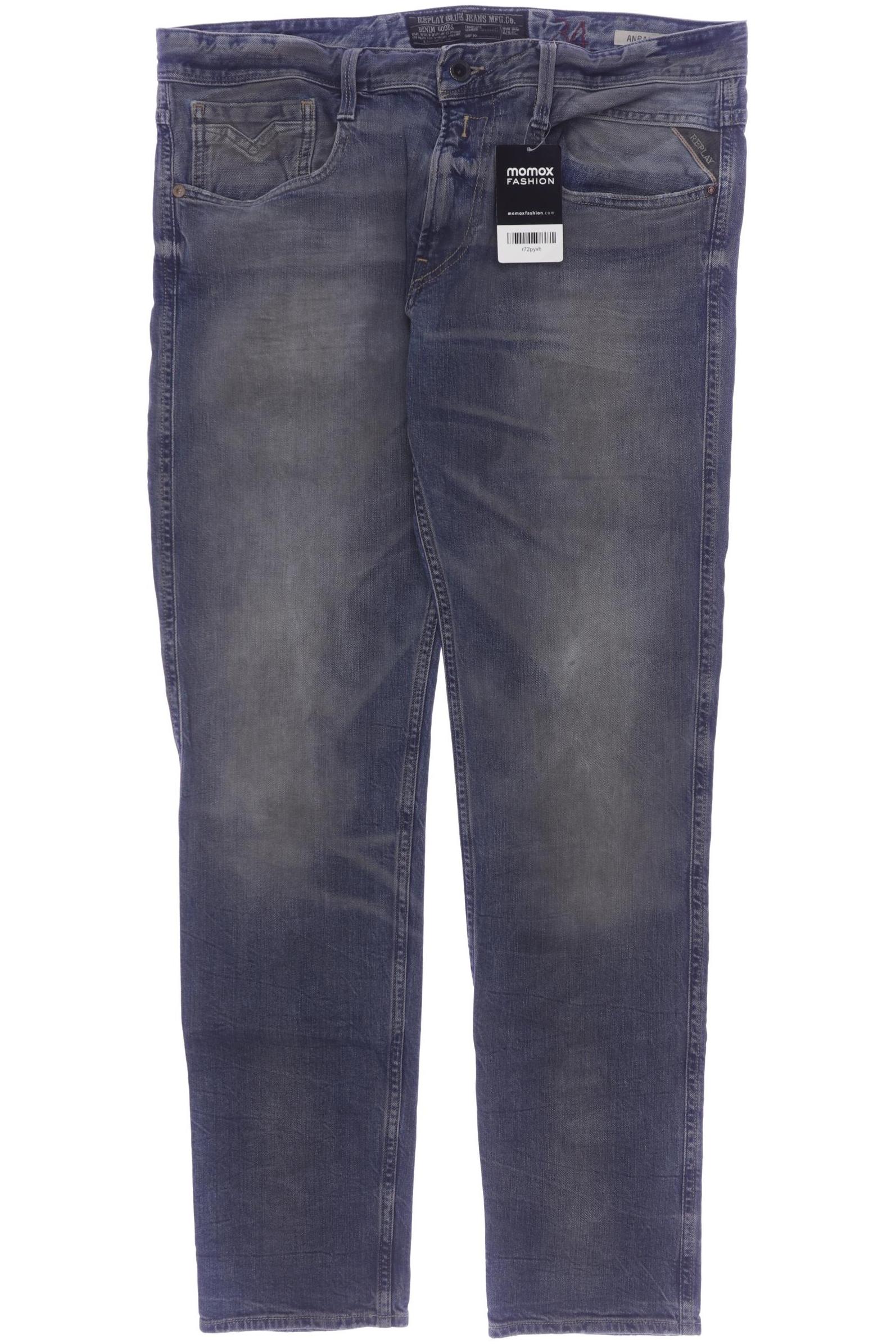 

Replay Herren Jeans, marineblau, Gr. 34
