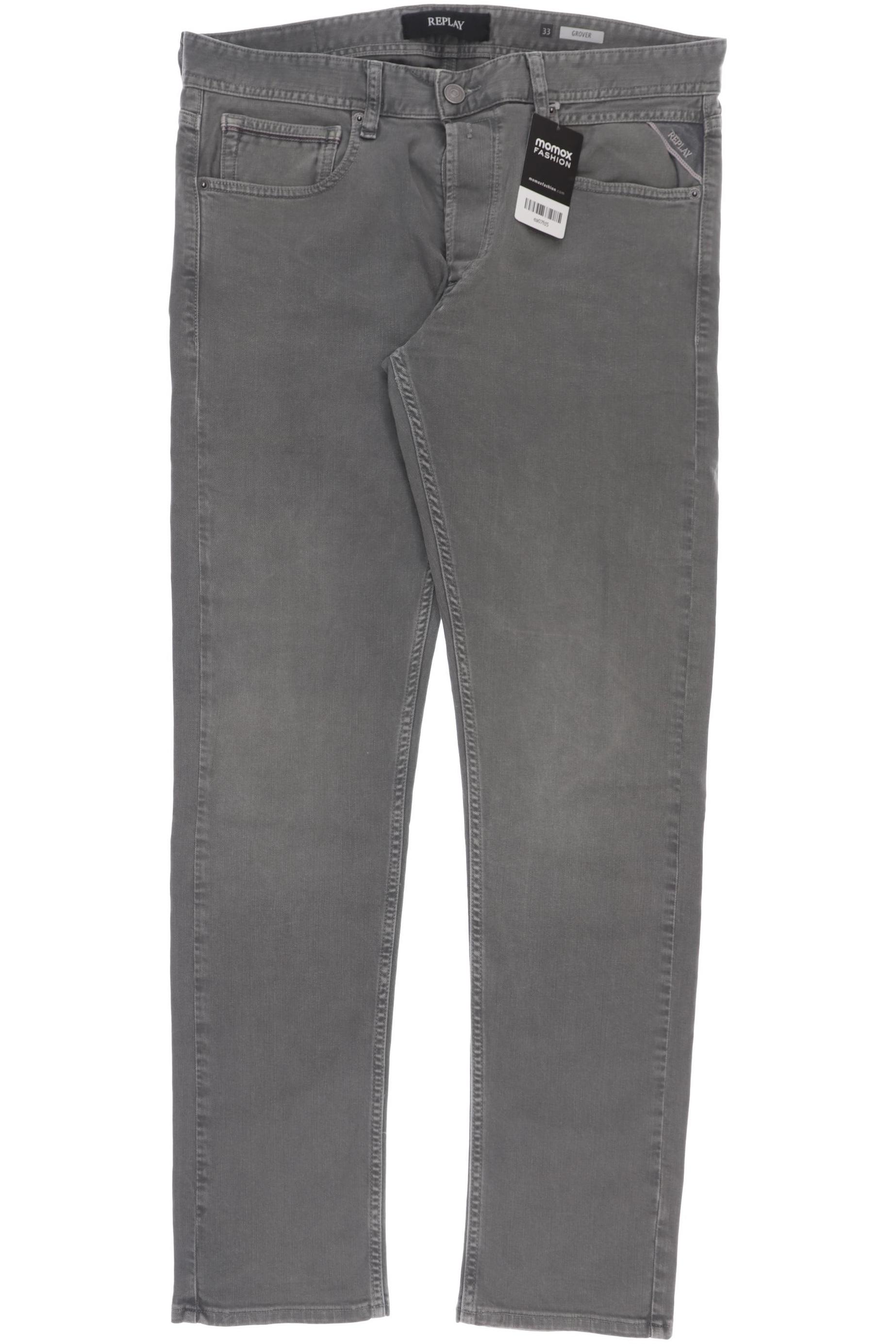 

Replay Herren Jeans, grau, Gr. 33