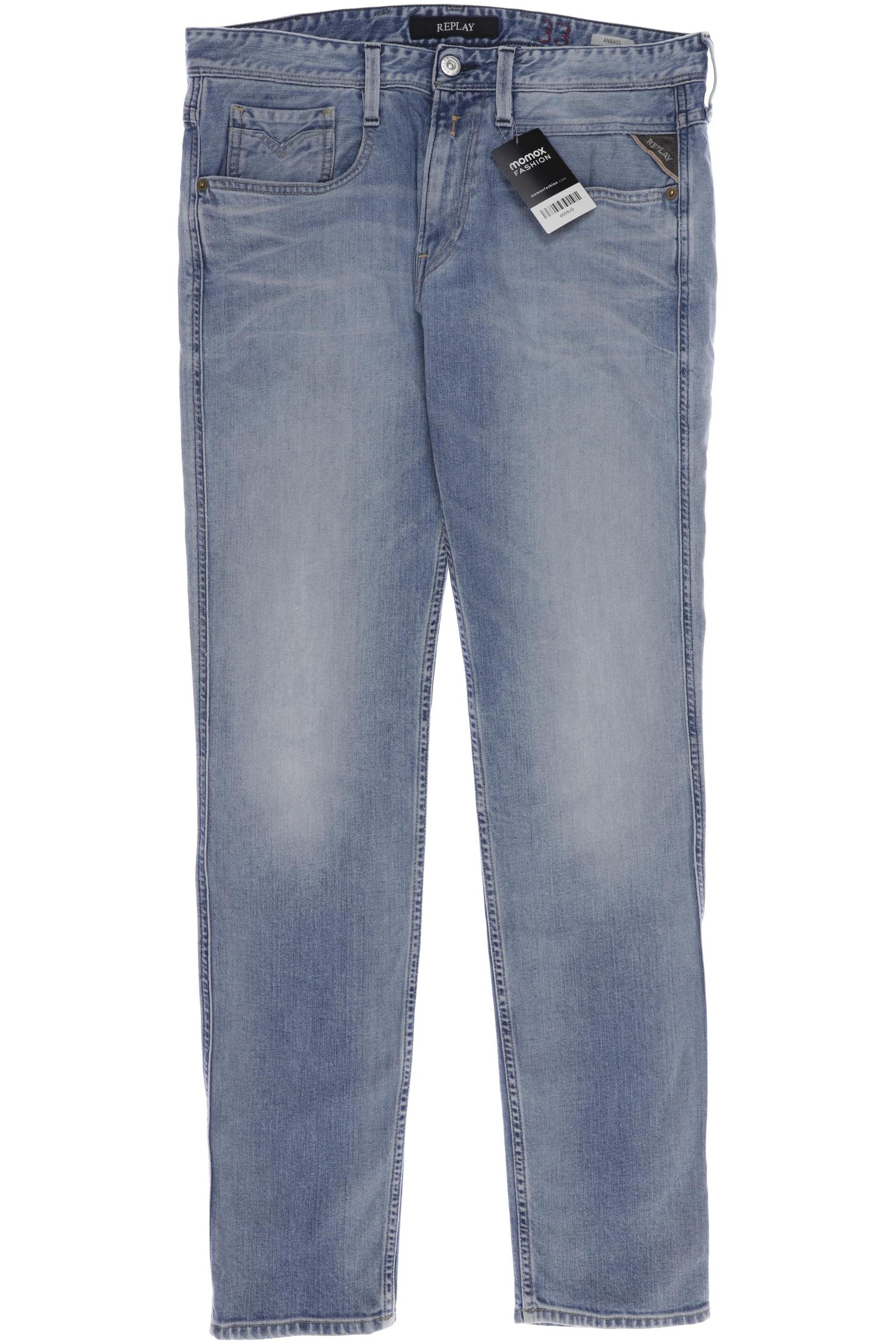 

Replay Herren Jeans, hellblau, Gr. 33