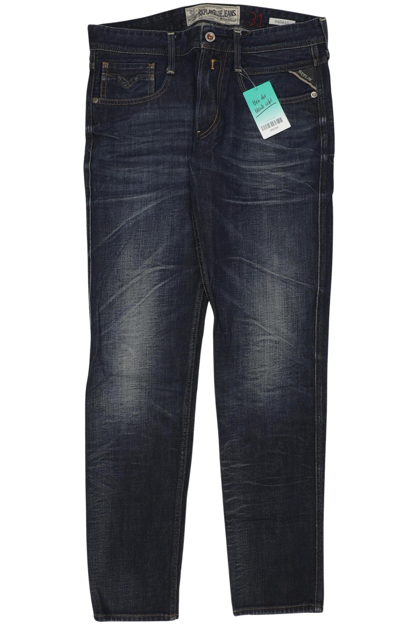 

Replay Herren Jeans, marineblau, Gr. 31