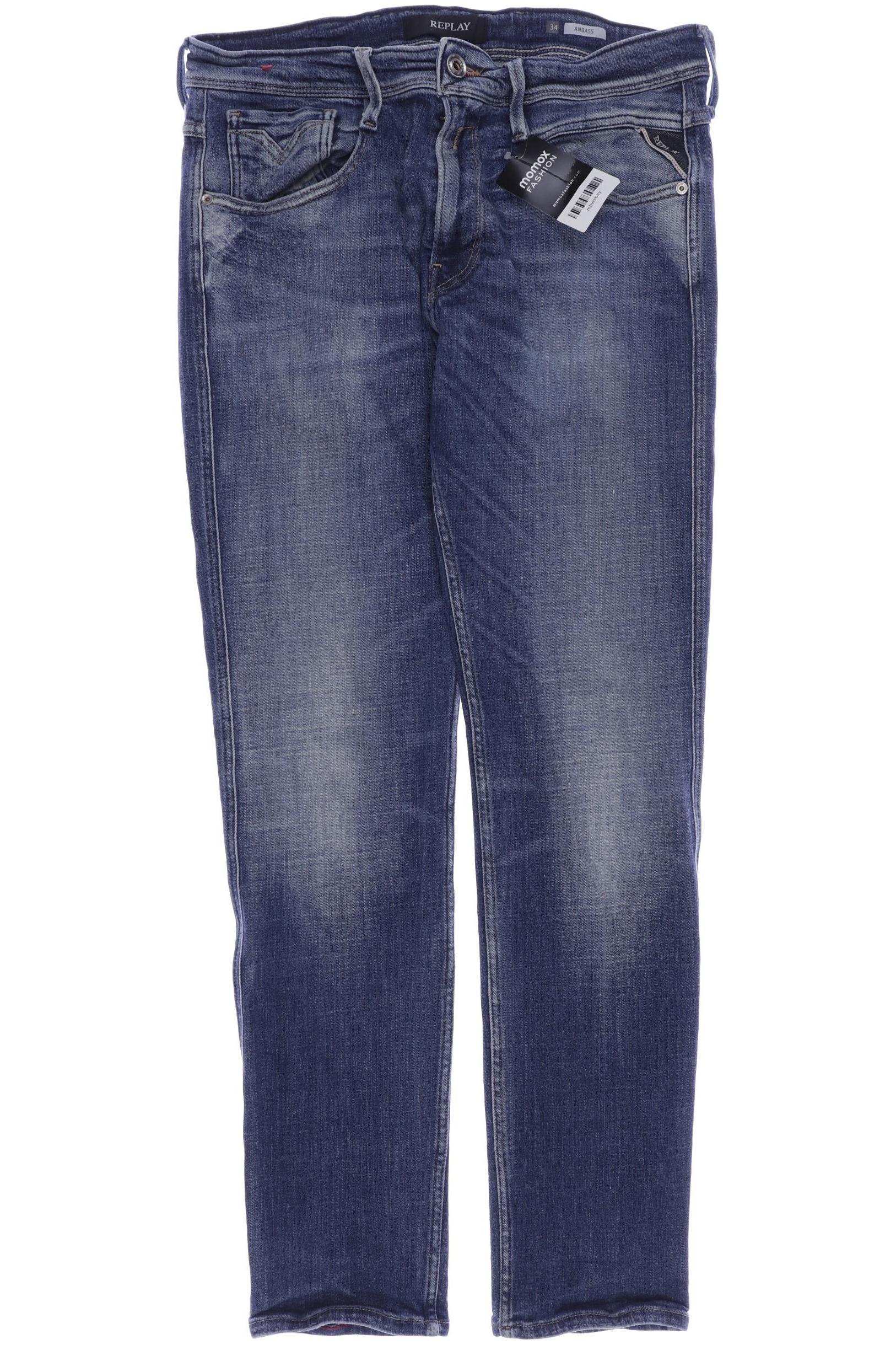 

Replay Herren Jeans, blau