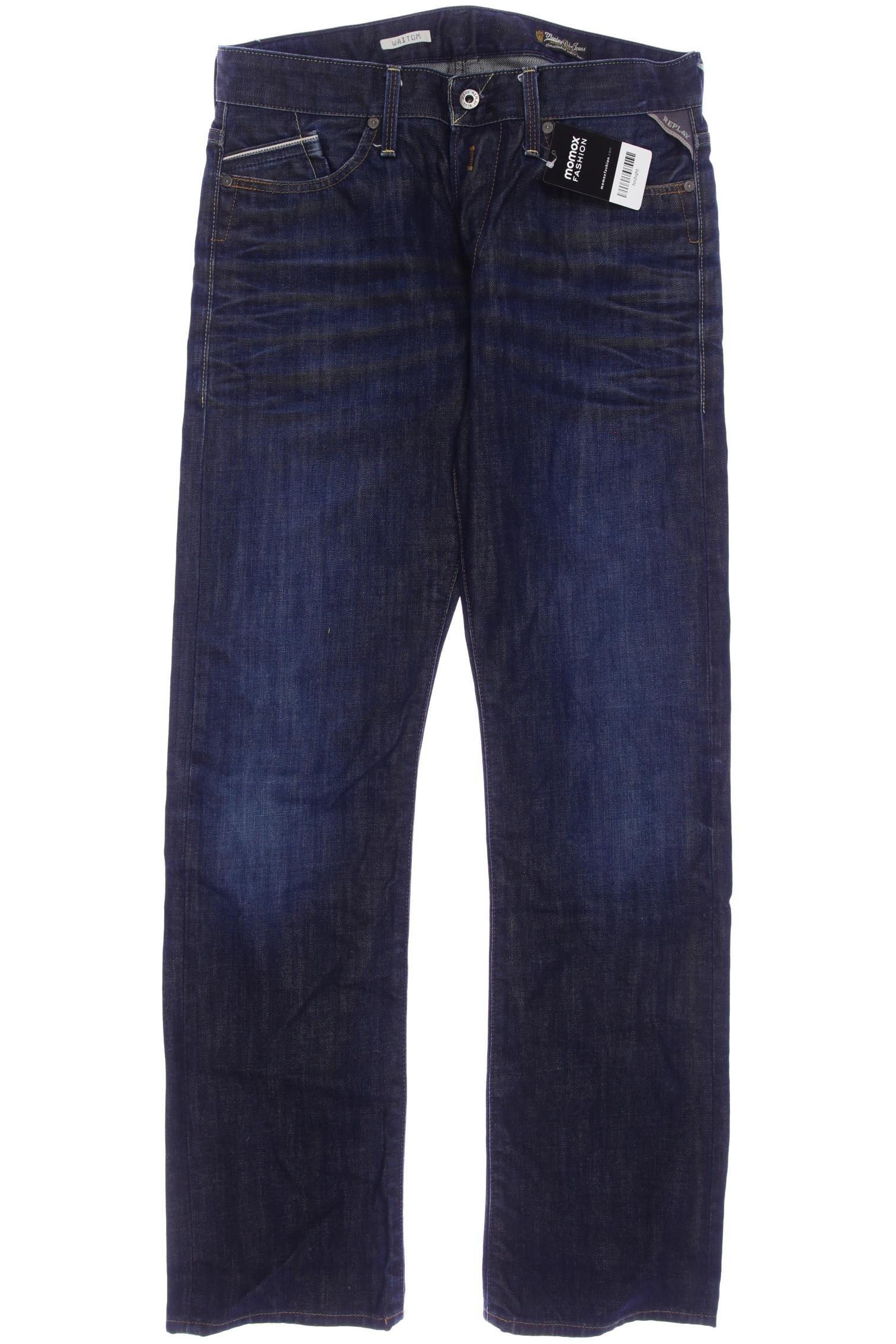 

Replay Herren Jeans, marineblau, Gr. 31