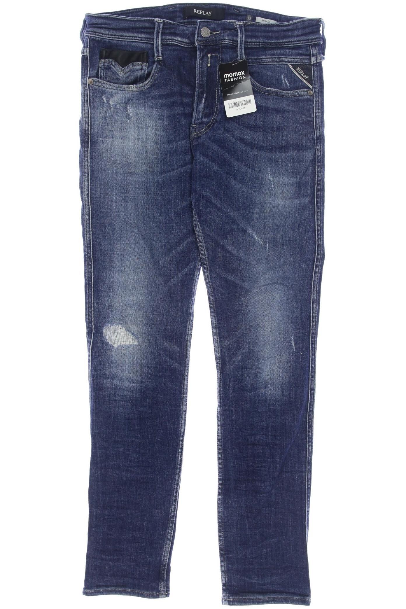 

Replay Herren Jeans, marineblau, Gr. 32