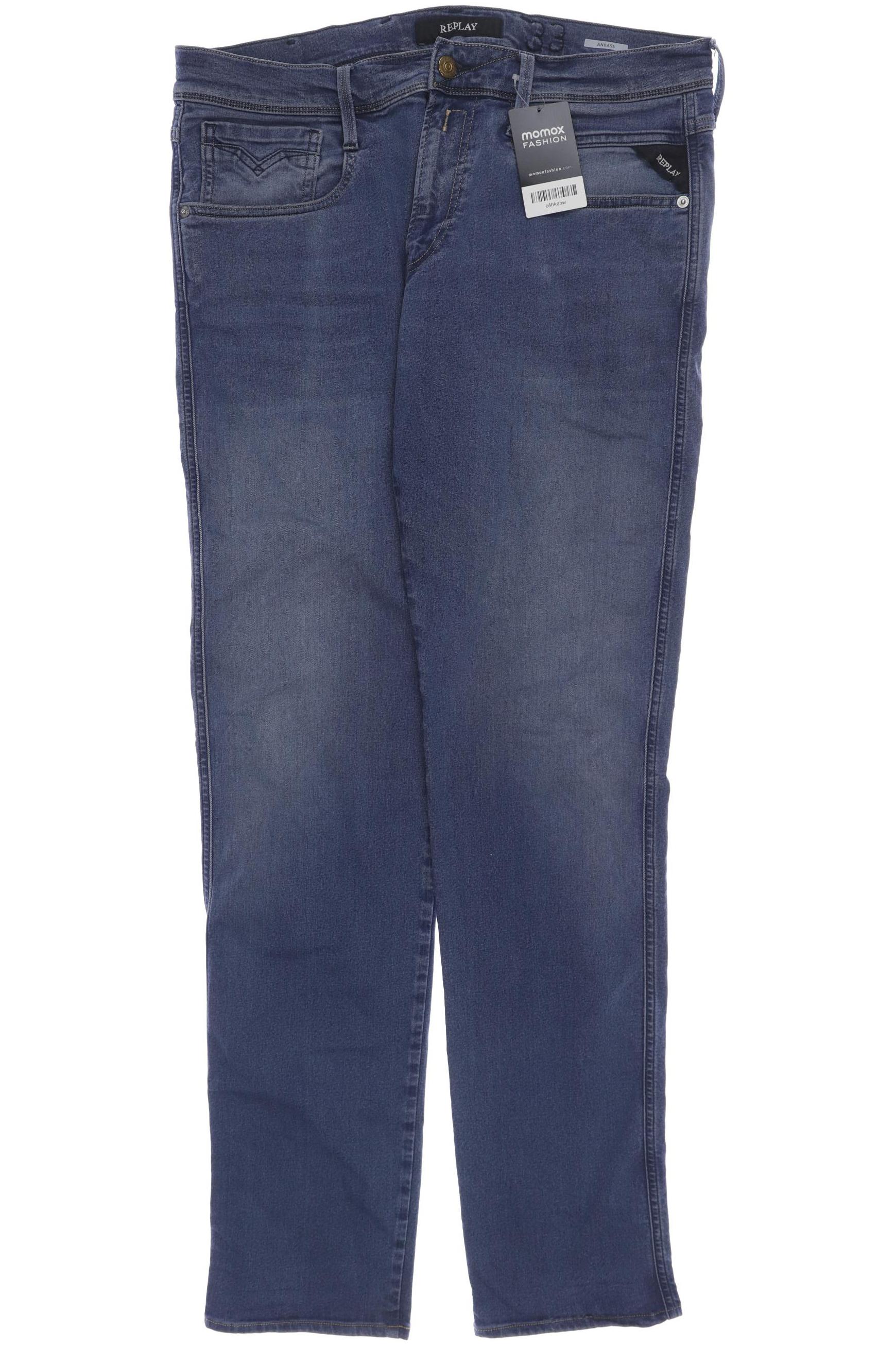 

Replay Herren Jeans, blau