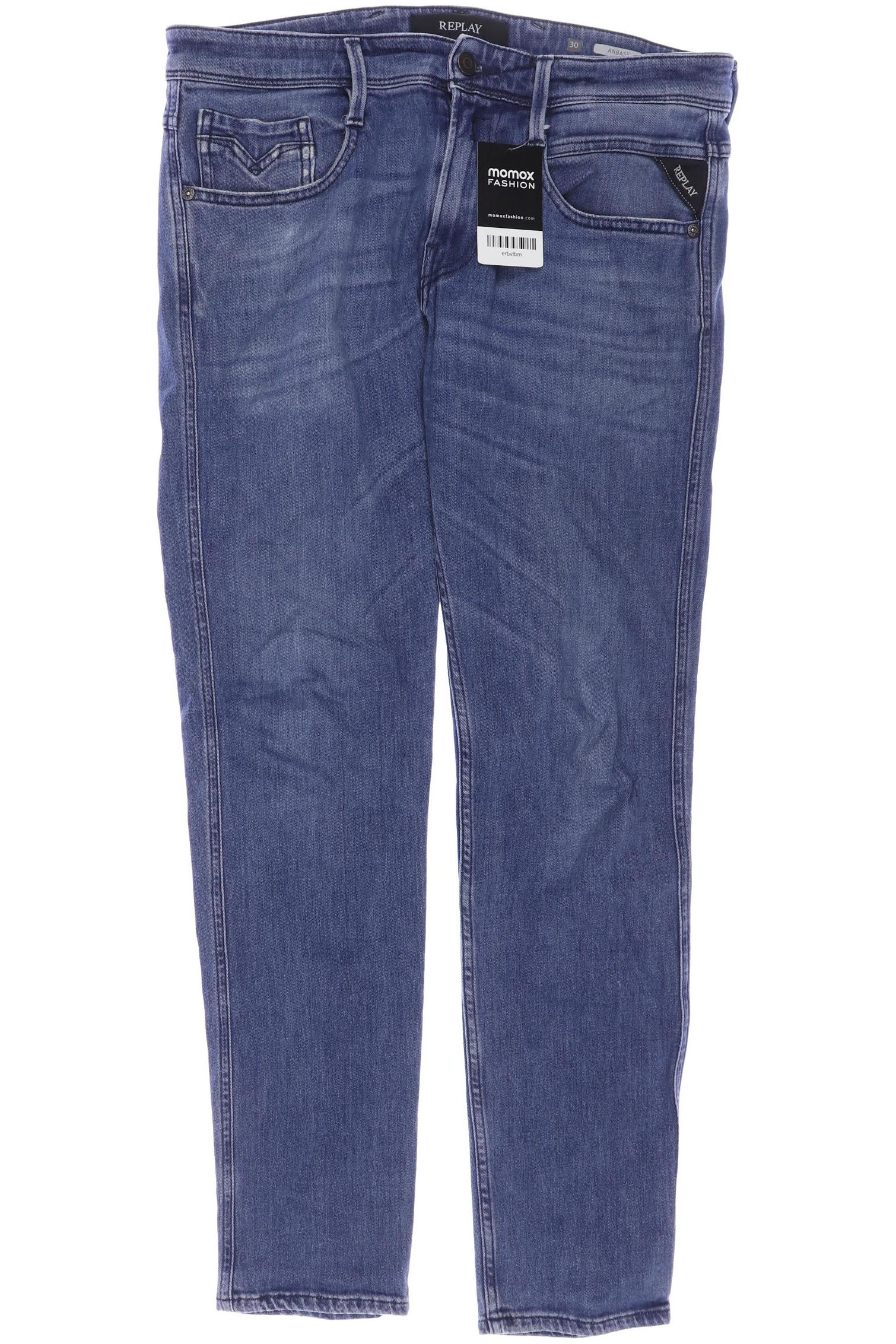 

Replay Herren Jeans, blau