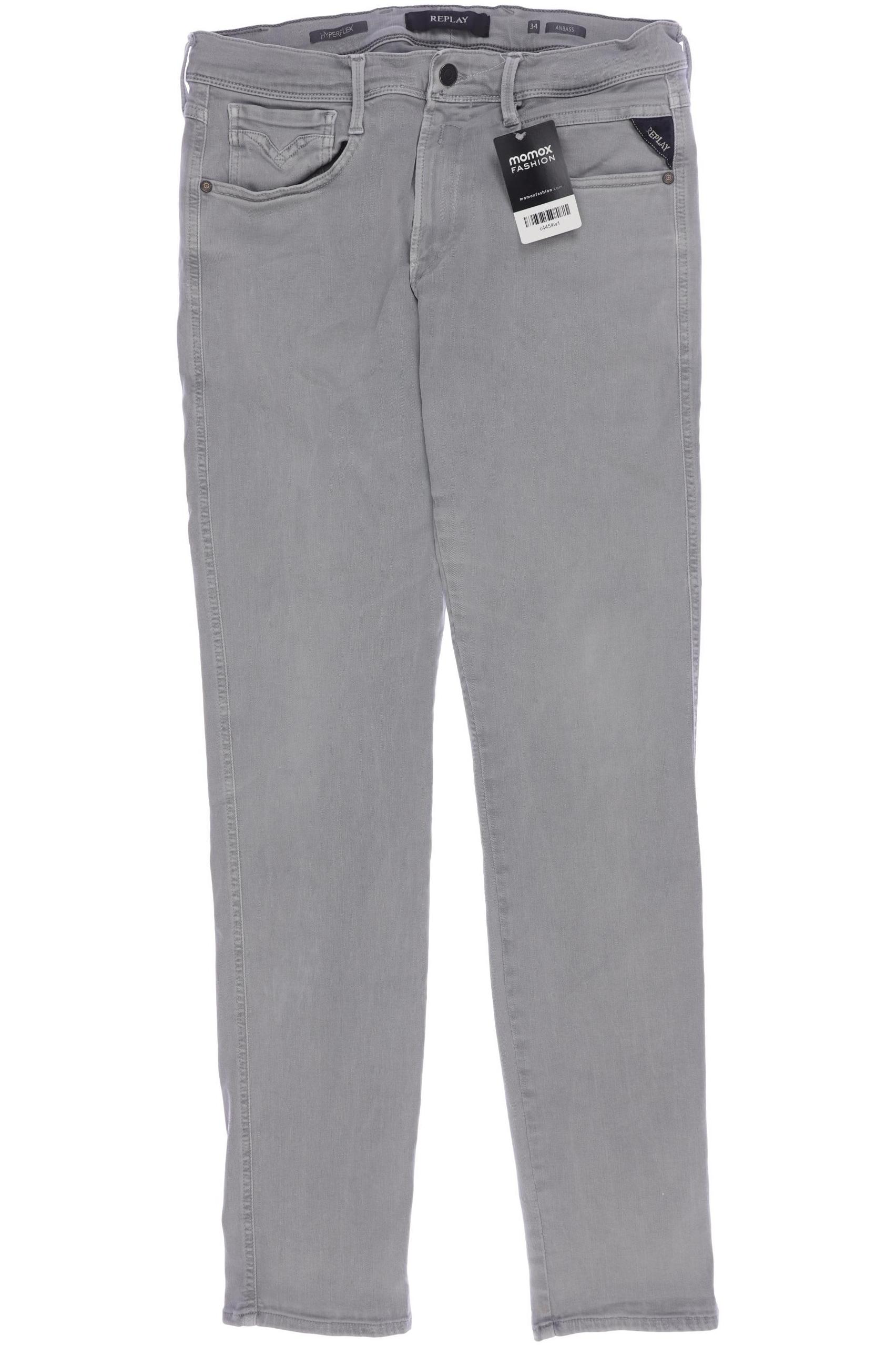 

Replay Herren Jeans, grau, Gr. 34