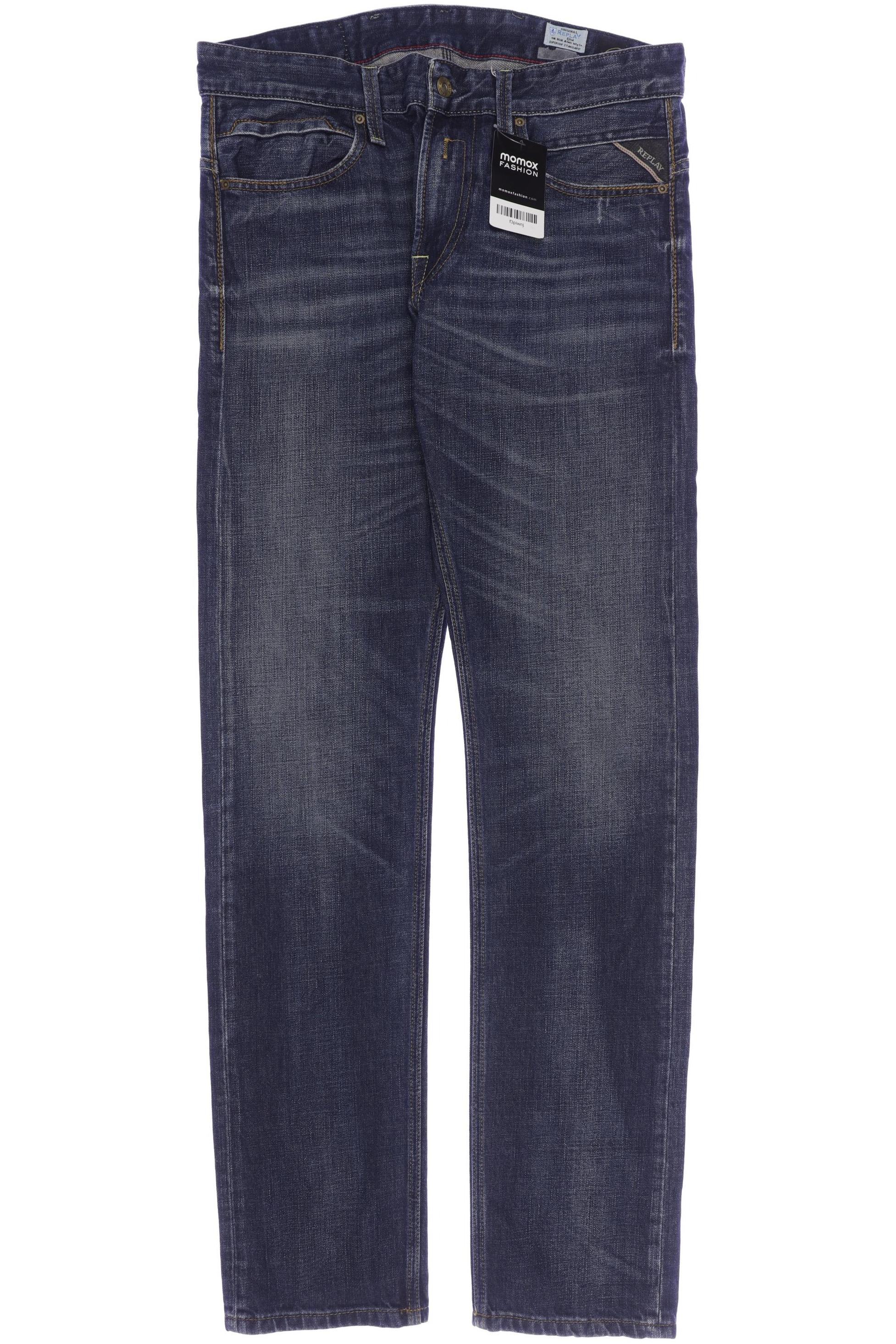 

Replay Herren Jeans, marineblau, Gr. 31