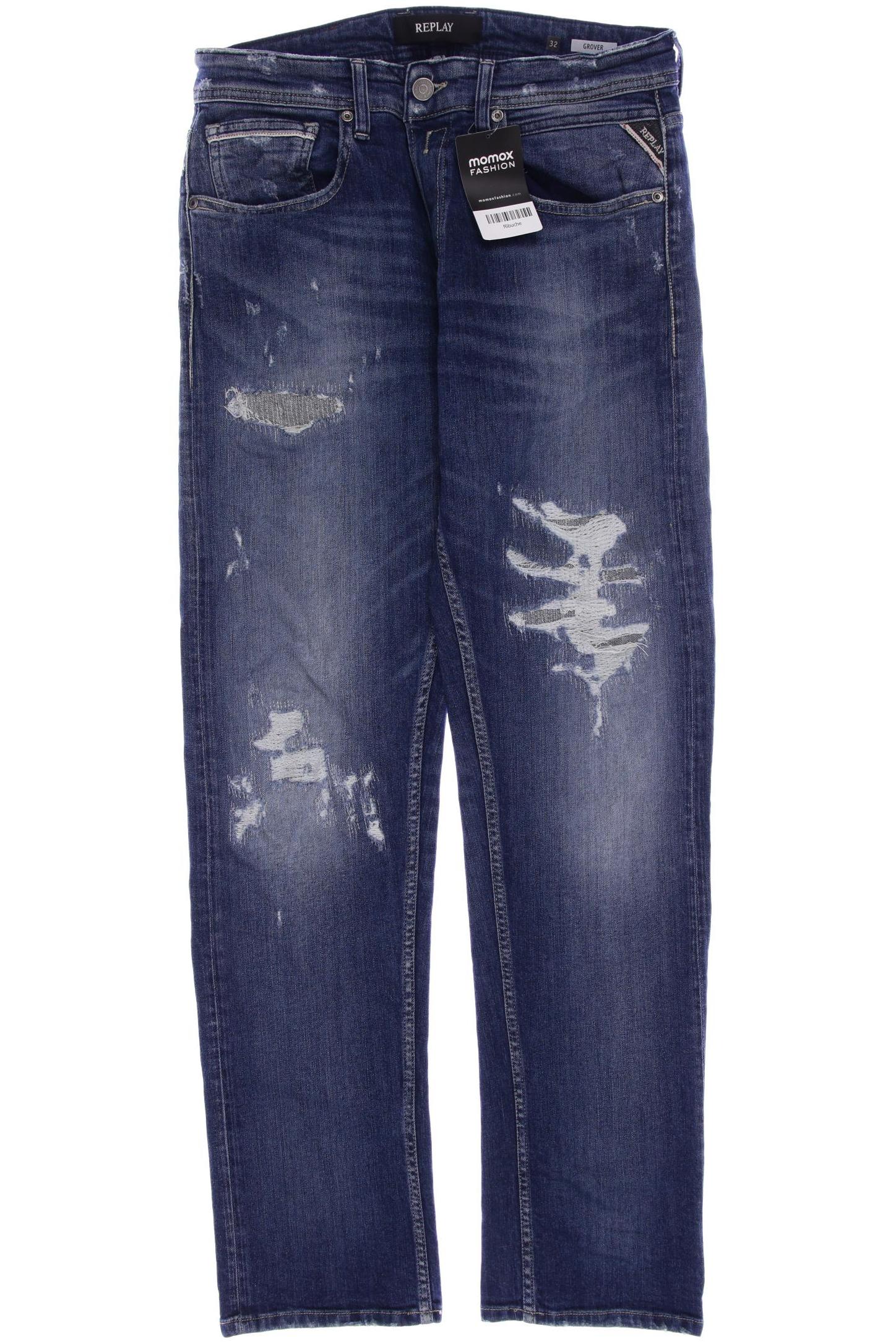 

Replay Herren Jeans, blau