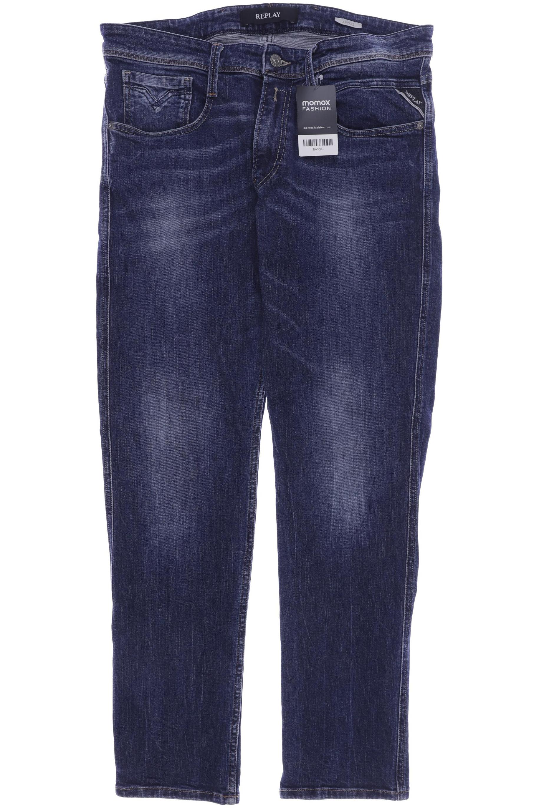 

Replay Herren Jeans, blau