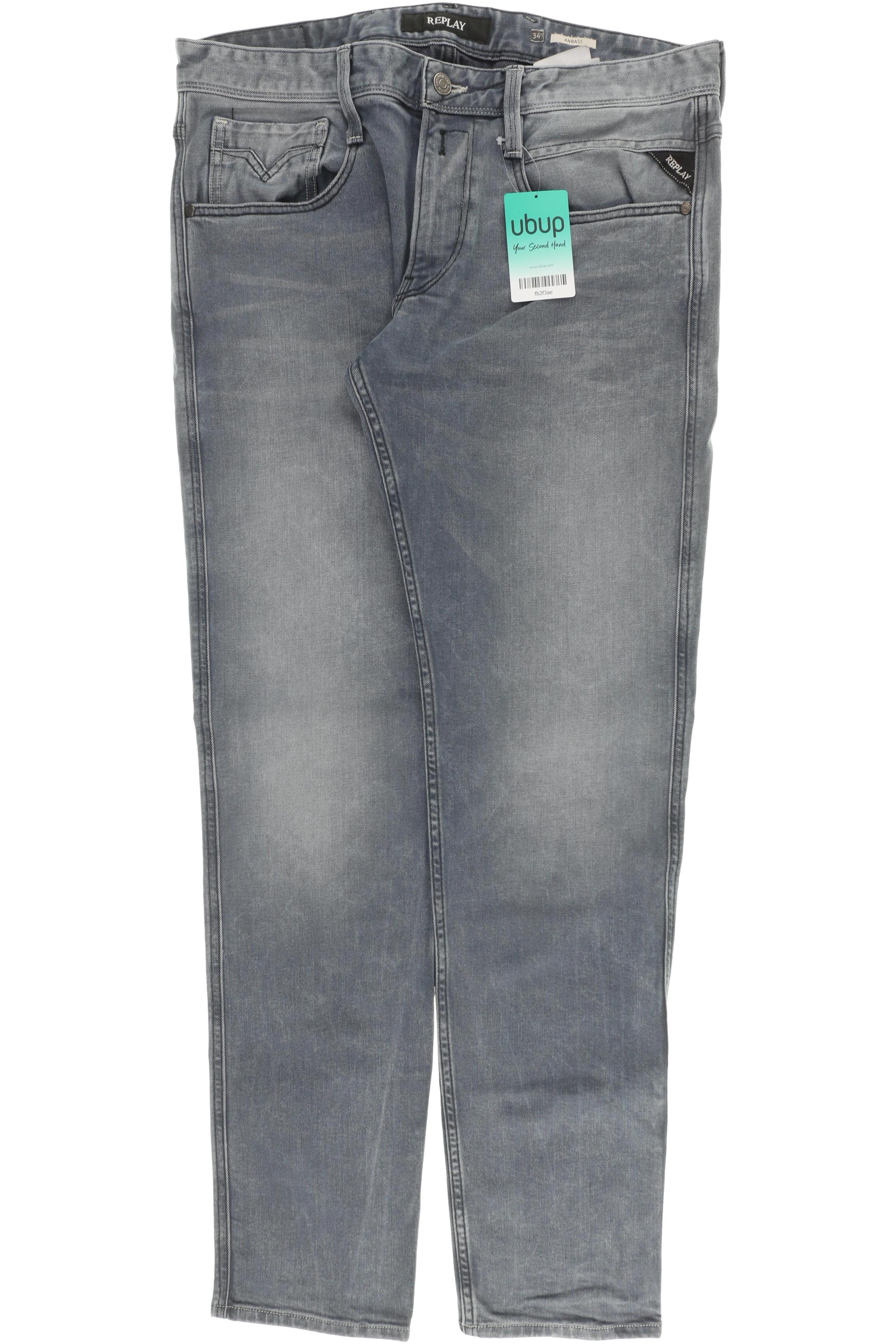 

Replay Herren Jeans, grau, Gr. 34